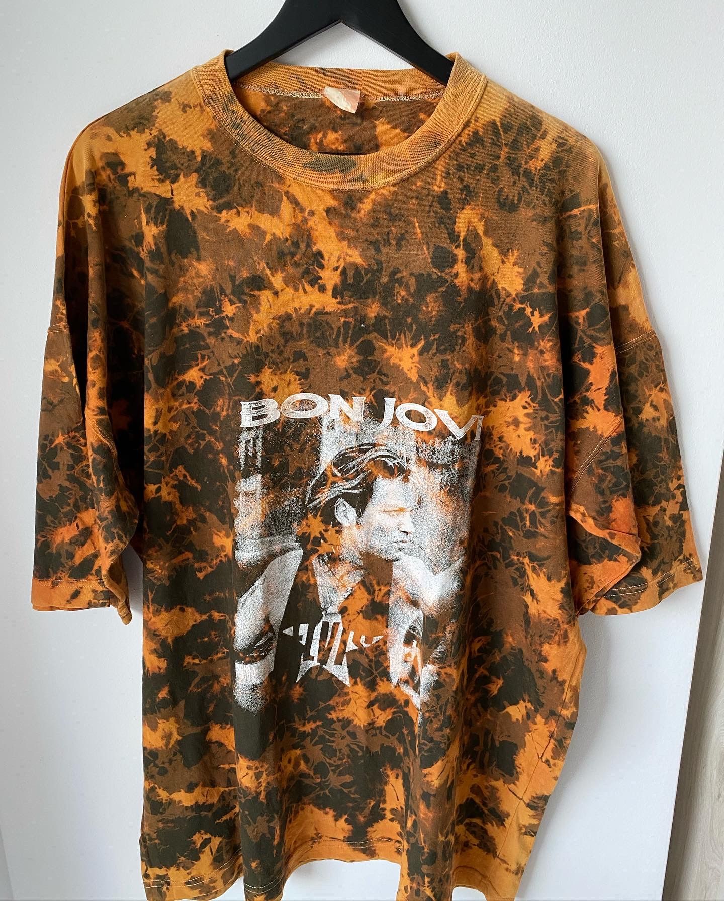 bon jovi tie dye shirt