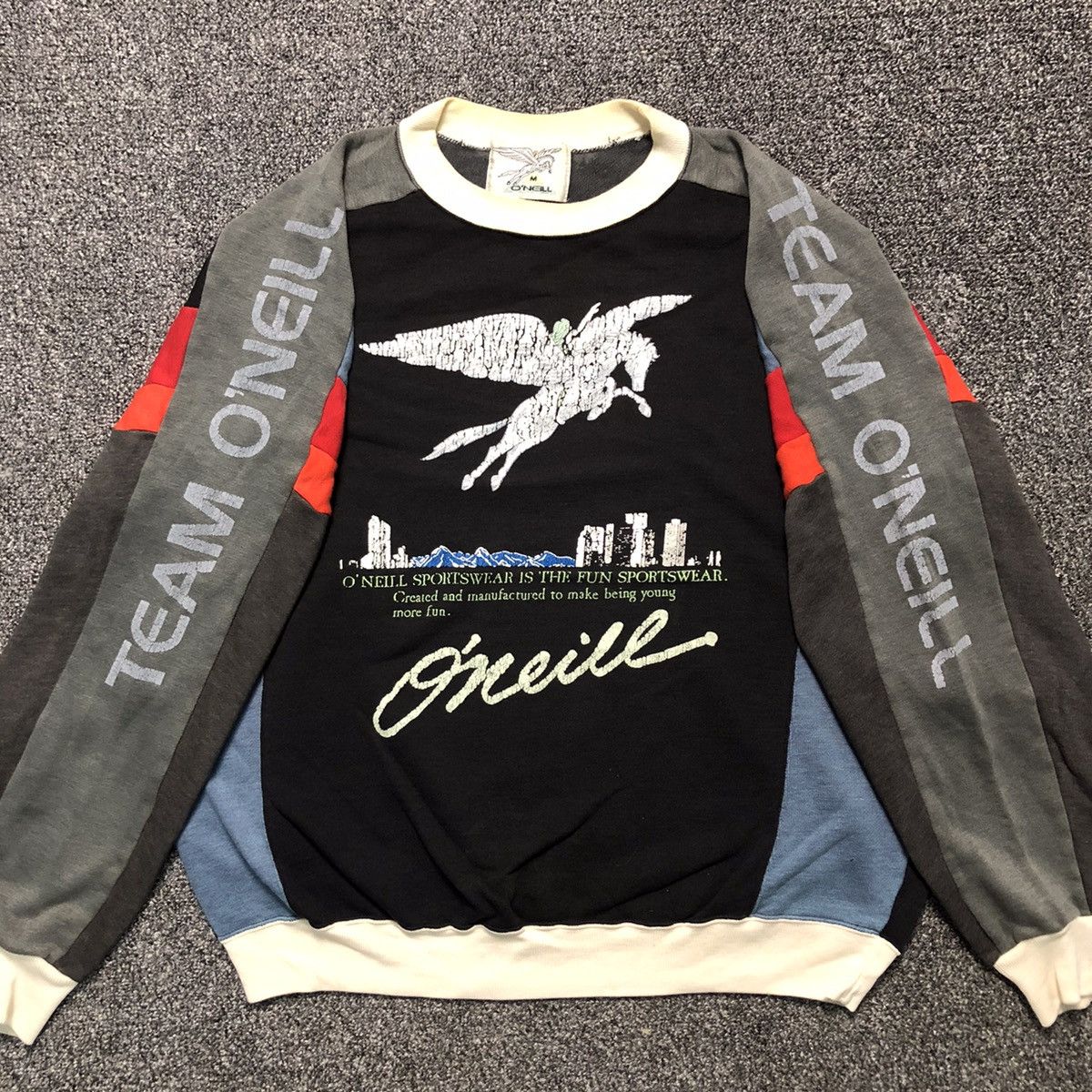 O'Neill Vintage 80's O’Neill Surf Sweatshirt Size US M / EU 48-50 / 2 - 5 Thumbnail
