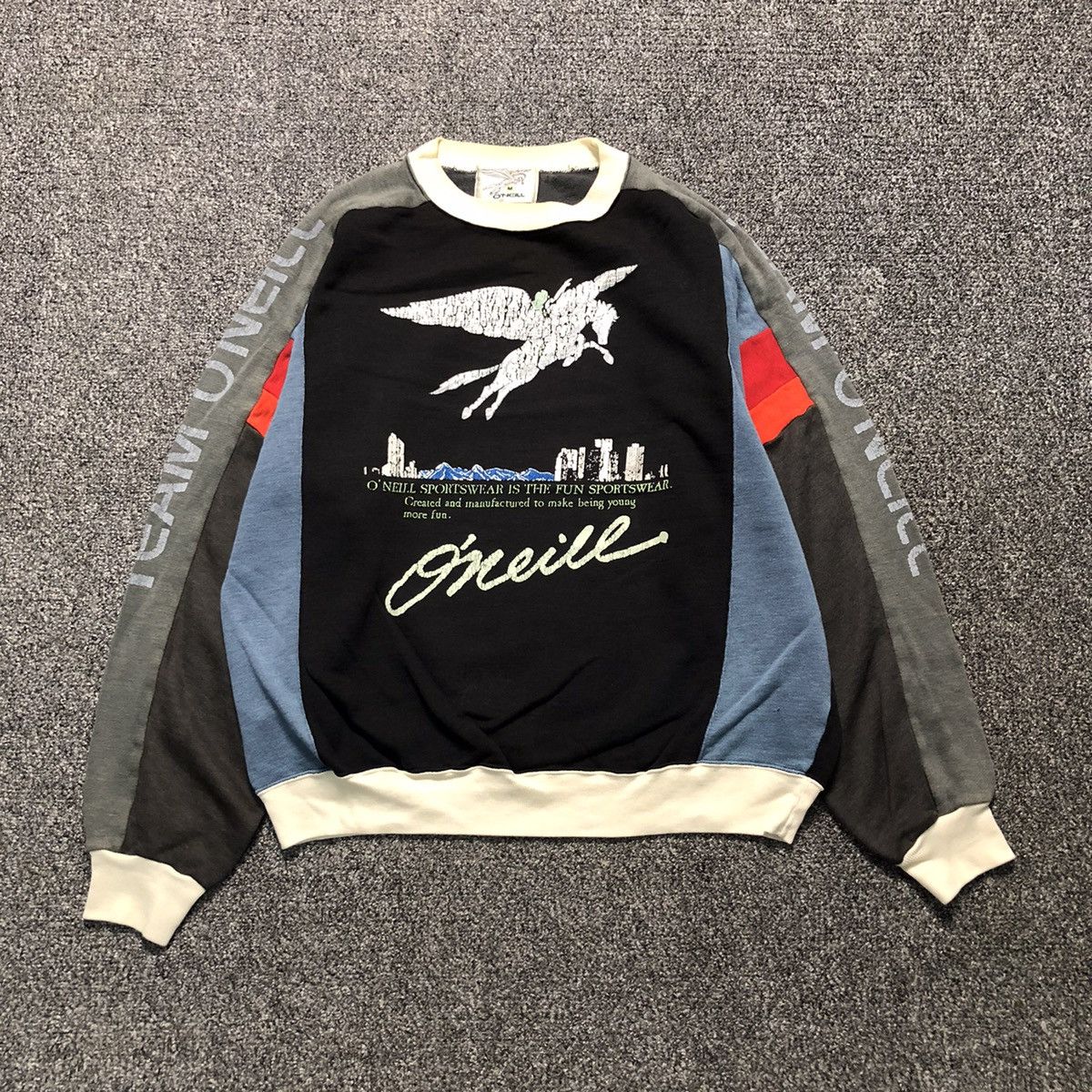 O'Neill Vintage 80's O’Neill Surf Sweatshirt Size US M / EU 48-50 / 2 - 1 Thumbnail