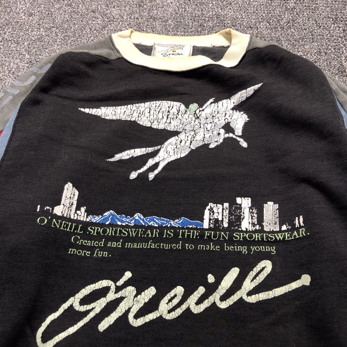O'Neill Vintage 80's O’Neill Surf Sweatshirt Size US M / EU 48-50 / 2 - 6 Thumbnail