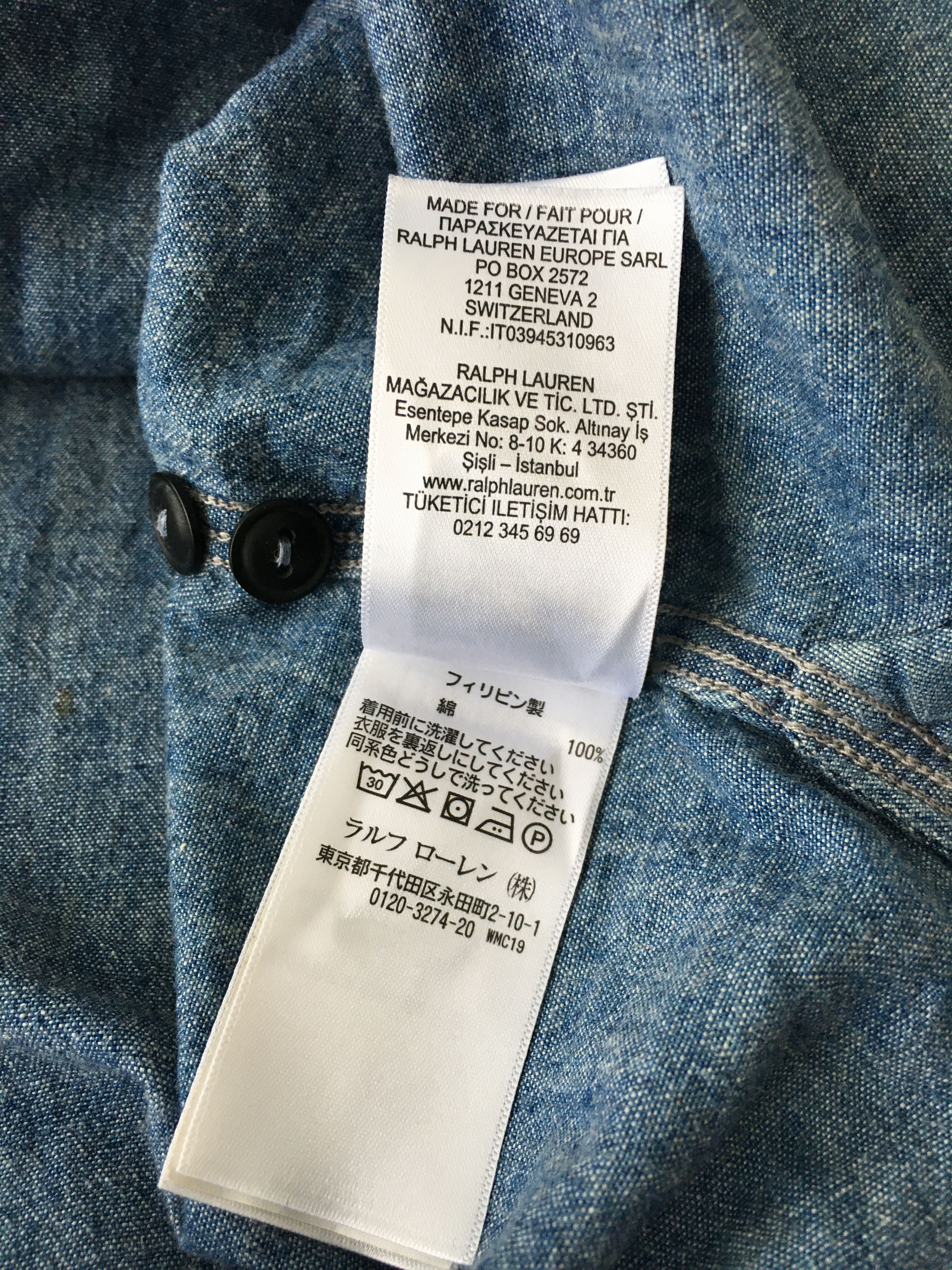 Denim & Supply Ralph Lauren RRL Denim Chambray Shirt Vintage 40s Workwear Style Size US M / EU 48-50 / 2 - 15 Thumbnail
