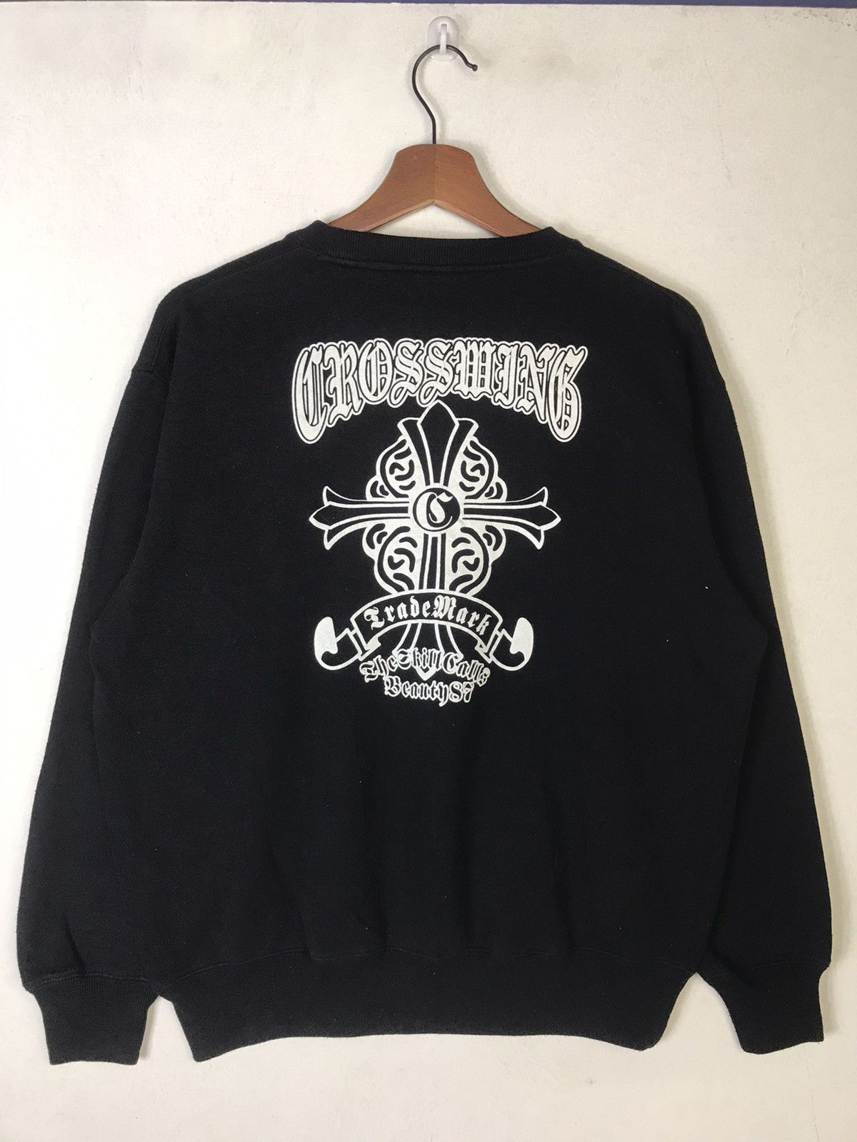 Japanese Brand × Vintage Chrome Hearts Inspired Sweatshirt Size US M / EU 48-50 / 2 - 2 Thumbnail