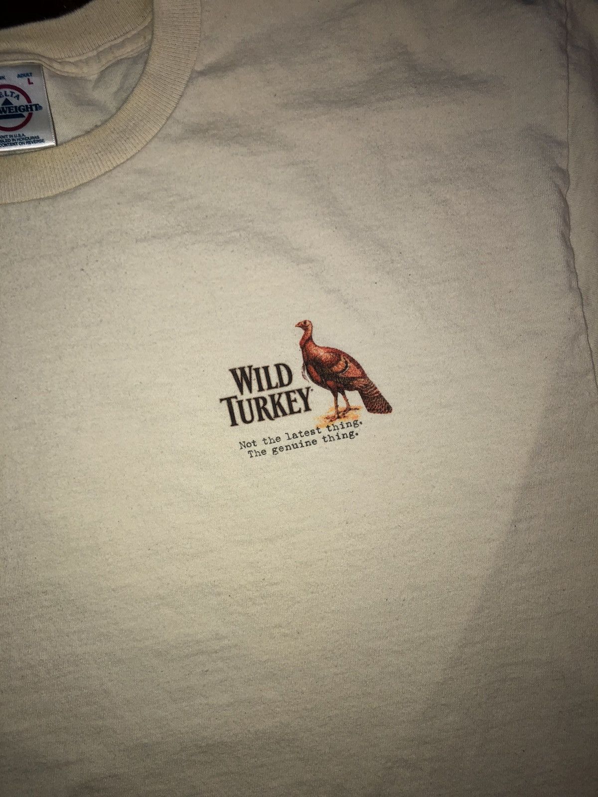 Jameson Irish Whiskey Vtg 90s WILD TURKEY Whiskey Fowl Logo Tee Size Large Size US L / EU 52-54 / 3 - 6 Thumbnail