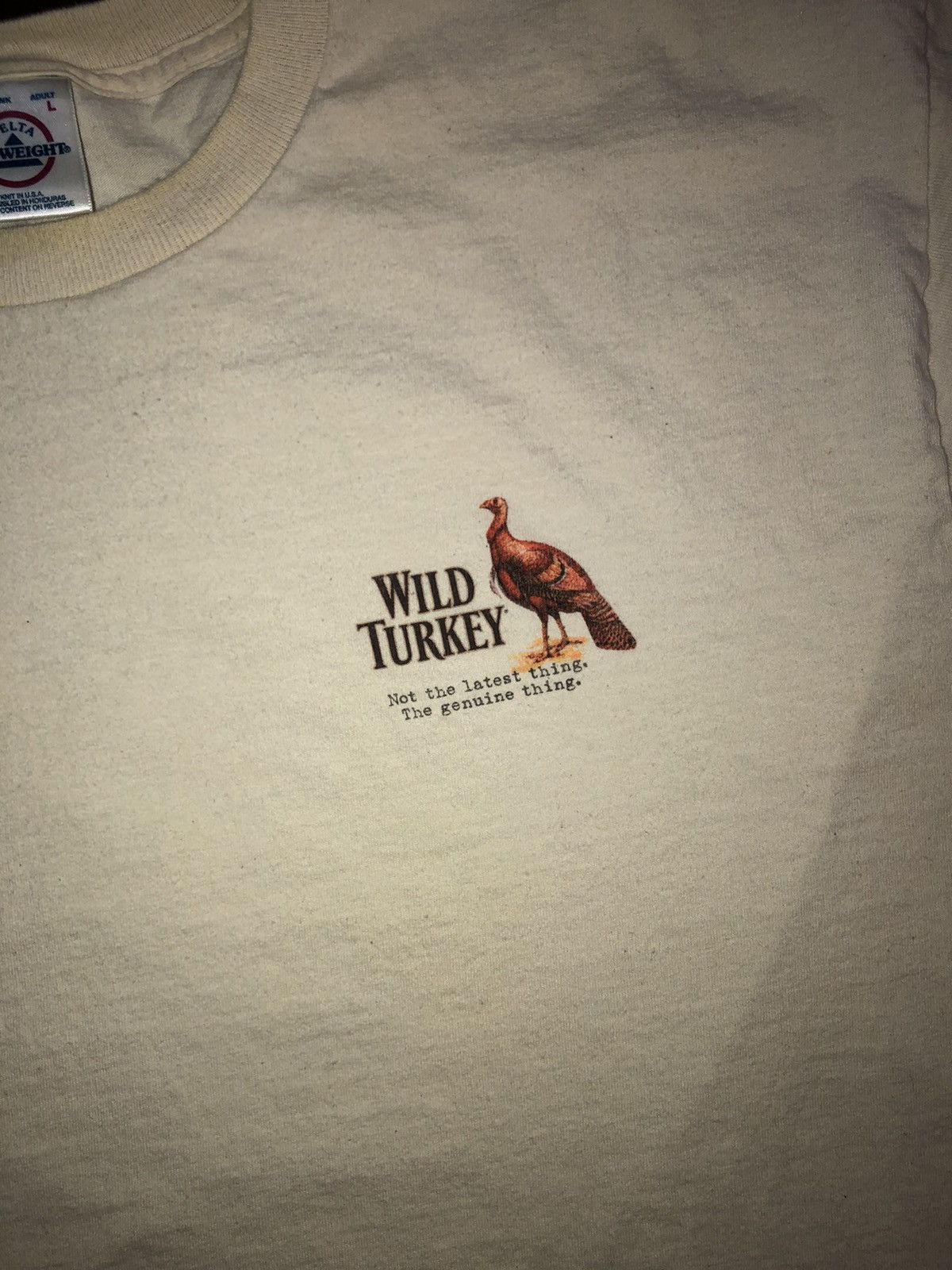 Jameson Irish Whiskey Vtg 90s WILD TURKEY Whiskey Fowl Logo Tee Size Large Size US L / EU 52-54 / 3 - 2 Thumbnail