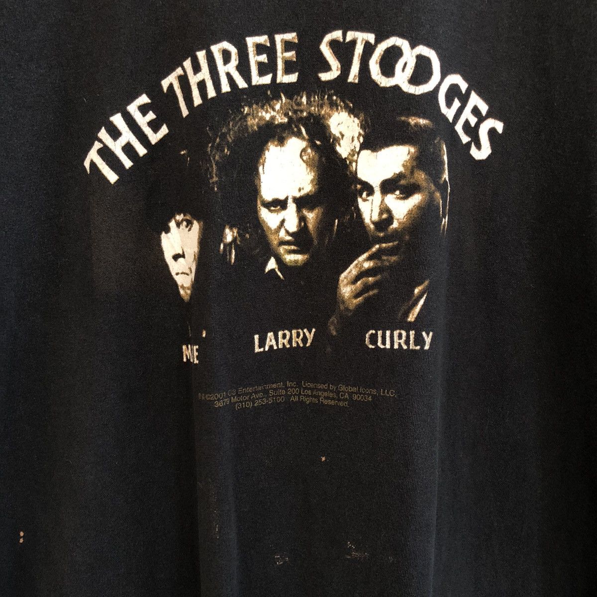 Vintage Vintage 2001 The Three Stooges Movie T Shirt Size US M / EU 48-50 / 2 - 2 Thumbnail
