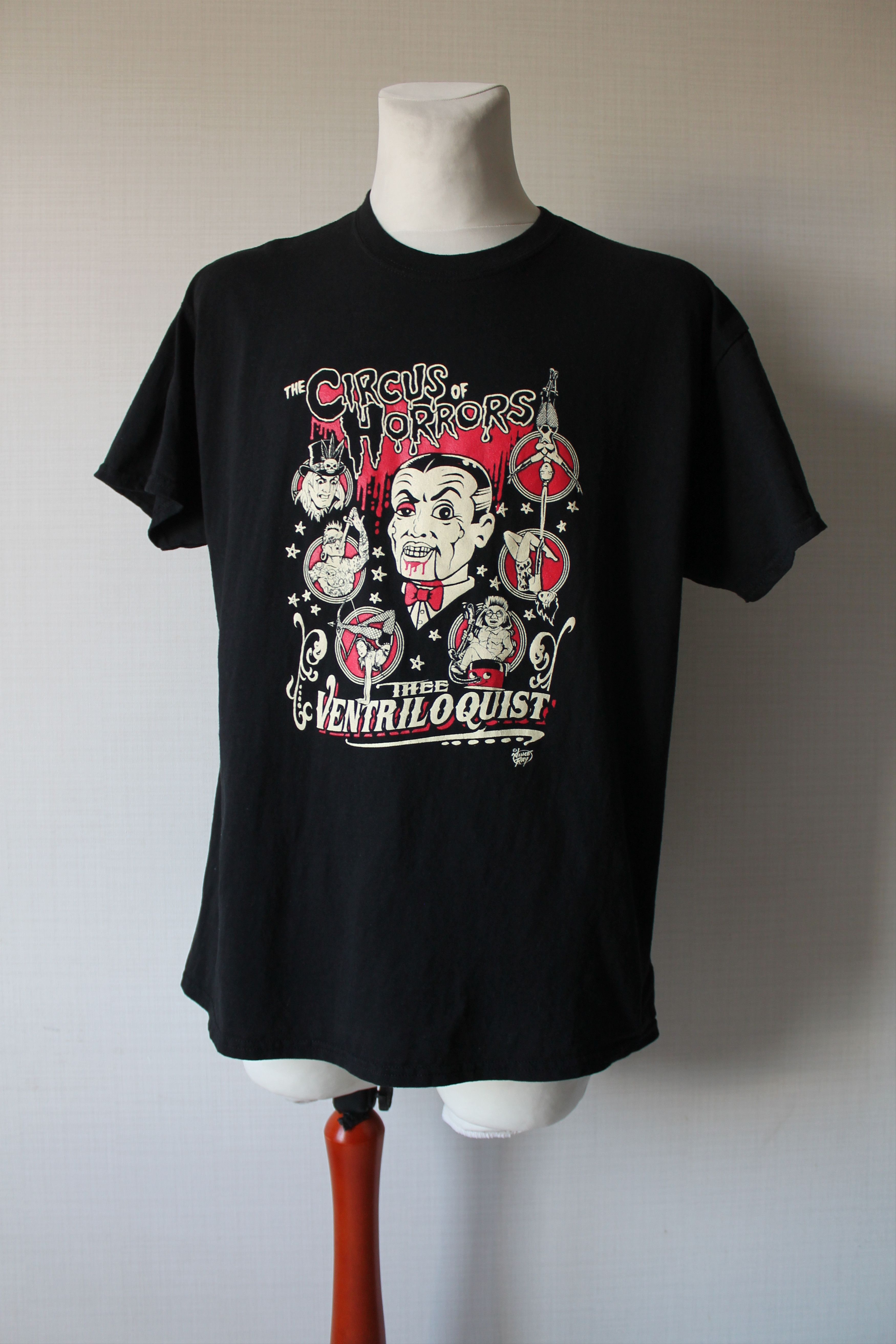 Band Tees The Circus of Horrors Ventriloquist T Shirt Vince Ray Size US XL / EU 56 / 4 - 8 Thumbnail