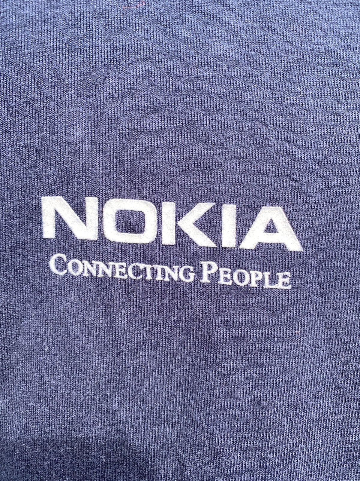 Vintage Vintage 90s Nokia Promo T-Shirt XXL Blue Tag Size US XXL / EU 58 / 5 - 2 Thumbnail