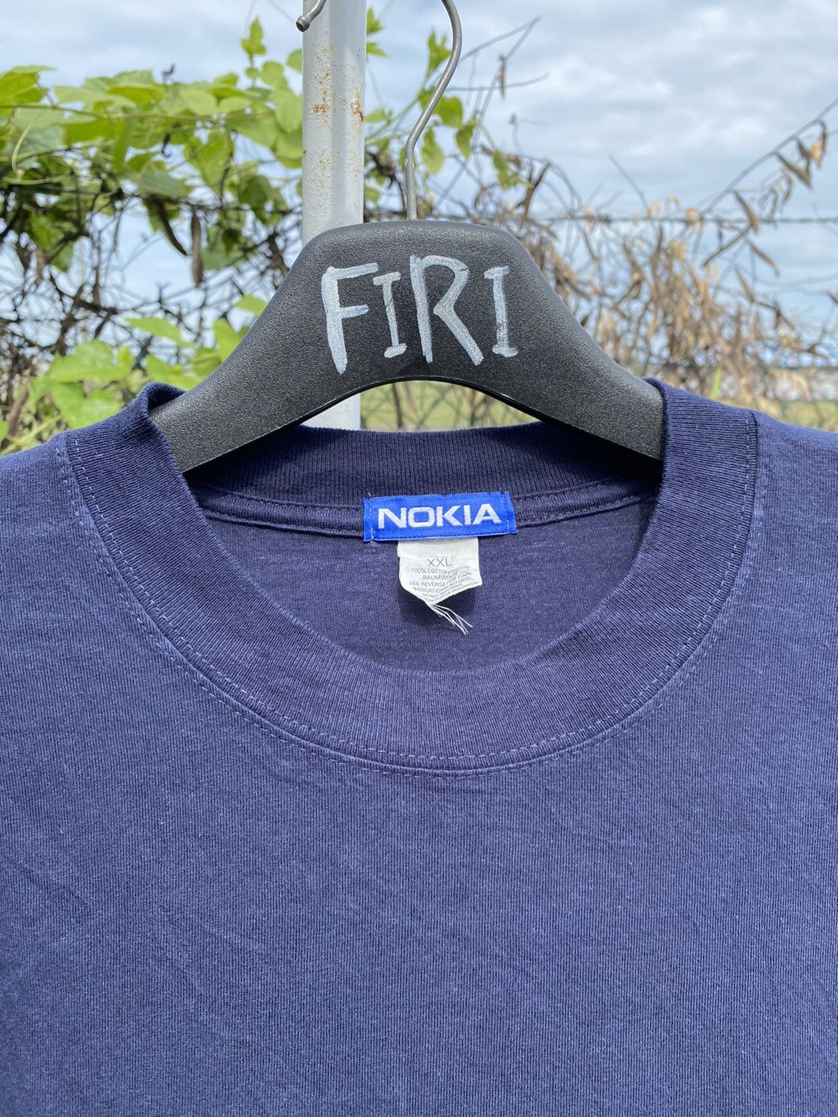 Vintage Vintage 90s Nokia Promo T-Shirt XXL Blue Tag Size US XXL / EU 58 / 5 - 5 Thumbnail