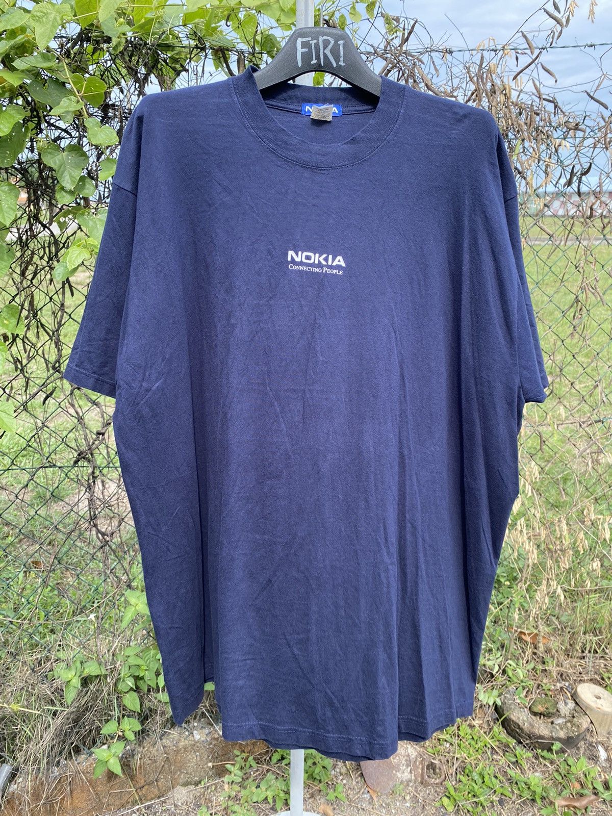 Vintage 90s Nokia Promo T-Shirt XXL Blue Tag