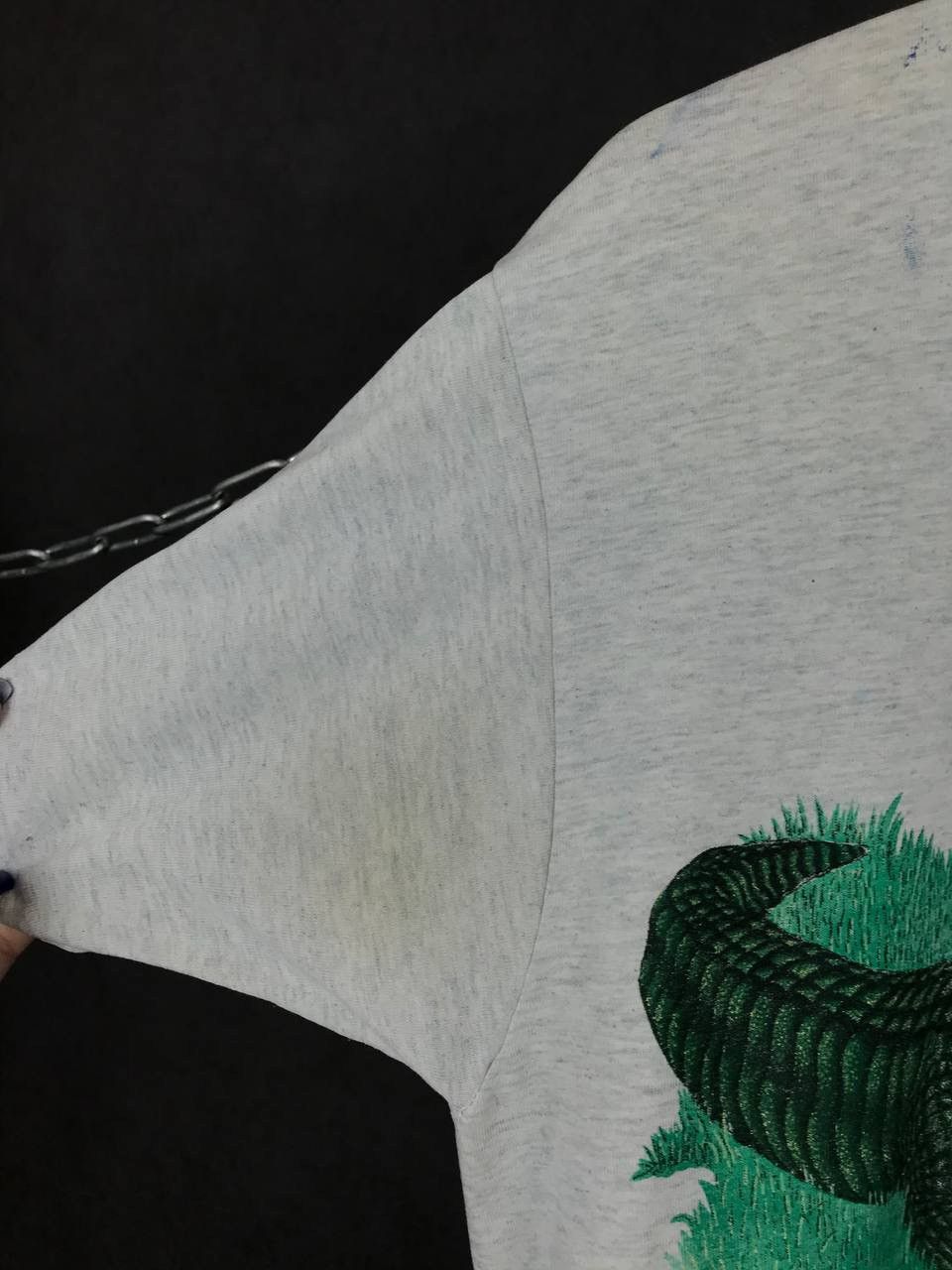 Vintage Crocodile animal Florida American vintage made in USA tee Size US L / EU 52-54 / 3 - 6 Thumbnail