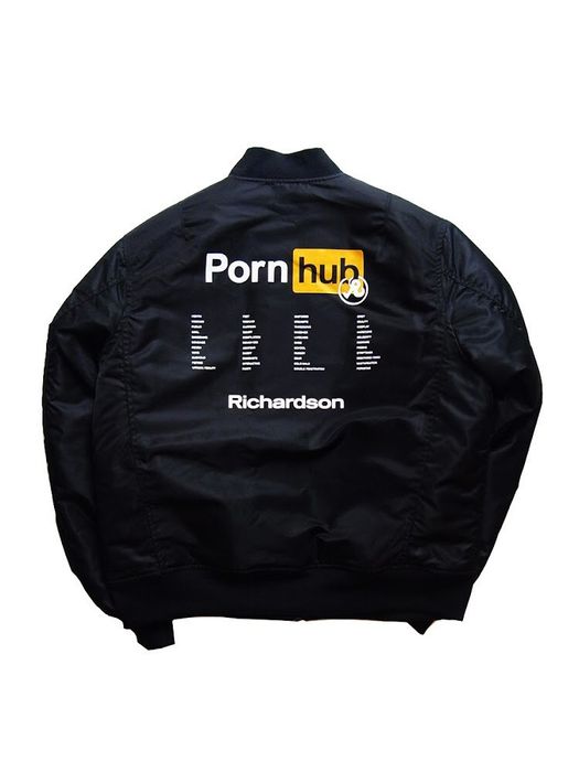 Richardson Porn Hub x Richardson MA1 Bomber Jacket | Grailed