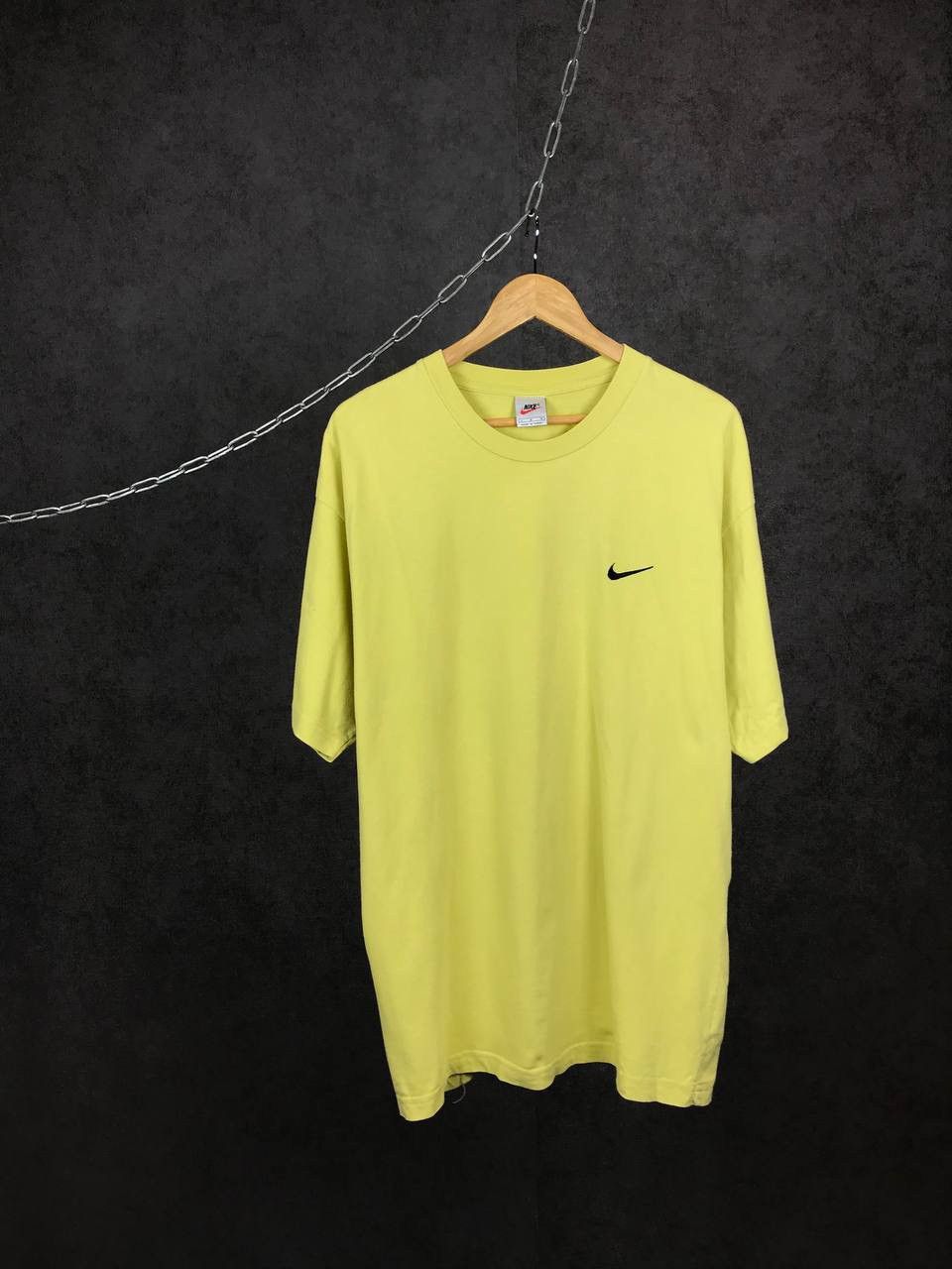 Nike × Vintage Nike swoosh streetwear vintage tee Size US L / EU 52-54 / 3 - 1 Thumbnail