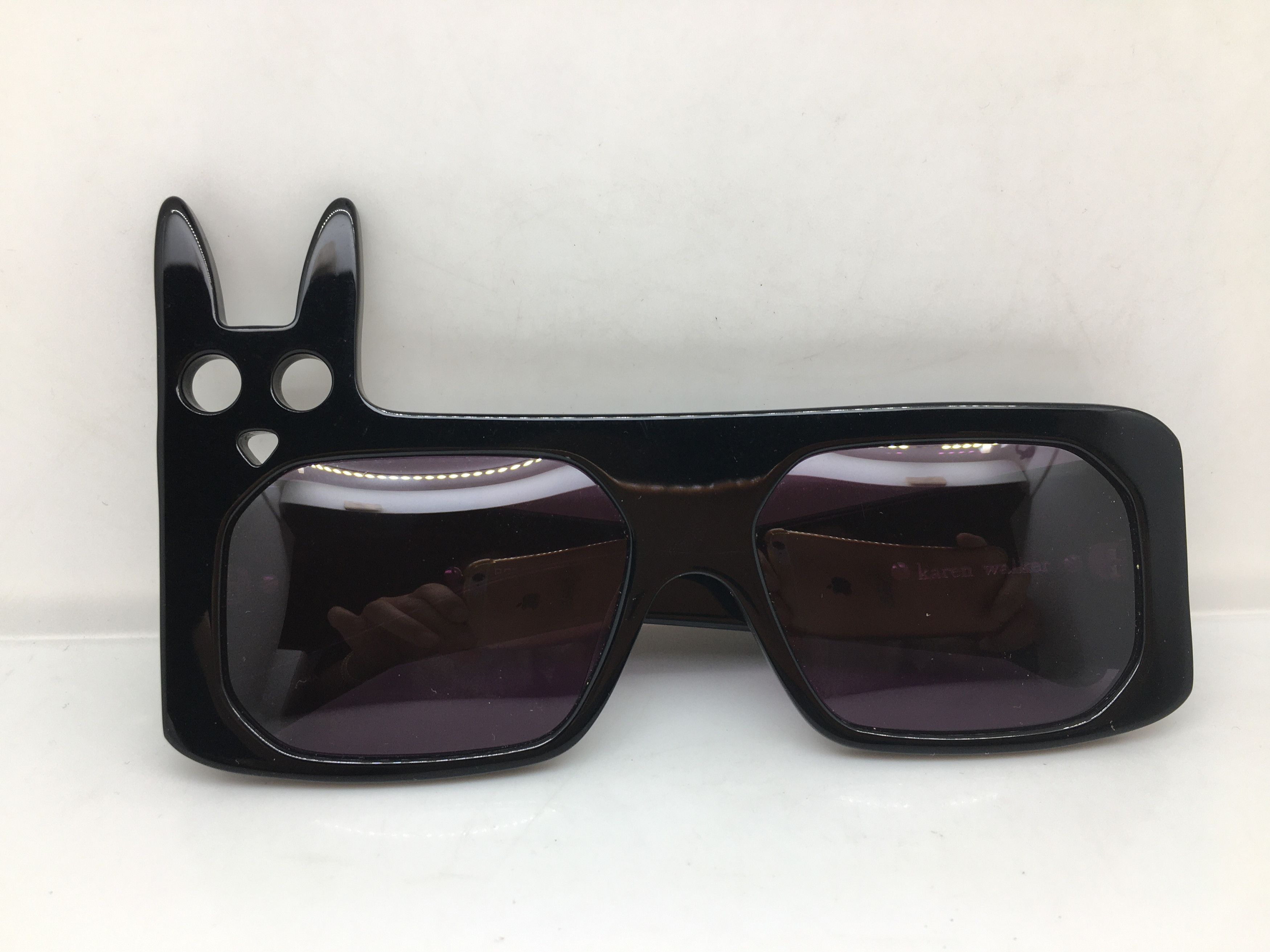 Karen Walker Karen Walker Betty Sunglasses Frame Limited Edition Black Size ONE SIZE - 6 Thumbnail