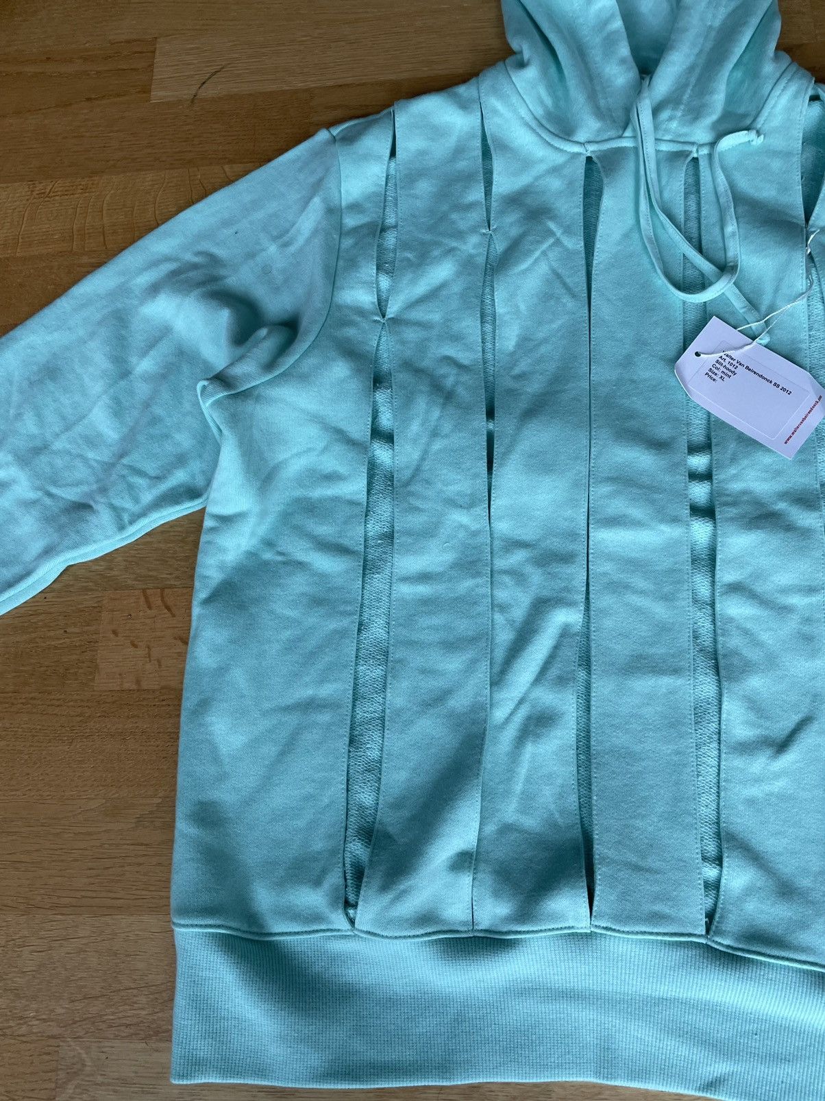 W&LT × Walter Van Beirendonck Otherworldly Panel/Slit Hoodie Size US XL / EU 56 / 4 - 14 Thumbnail