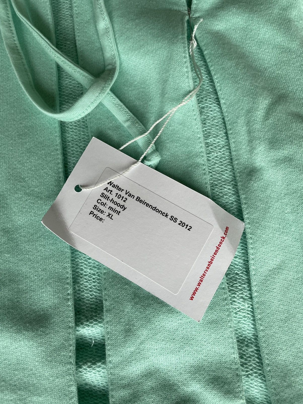 W&LT × Walter Van Beirendonck Otherworldly Panel/Slit Hoodie Size US XL / EU 56 / 4 - 5 Thumbnail