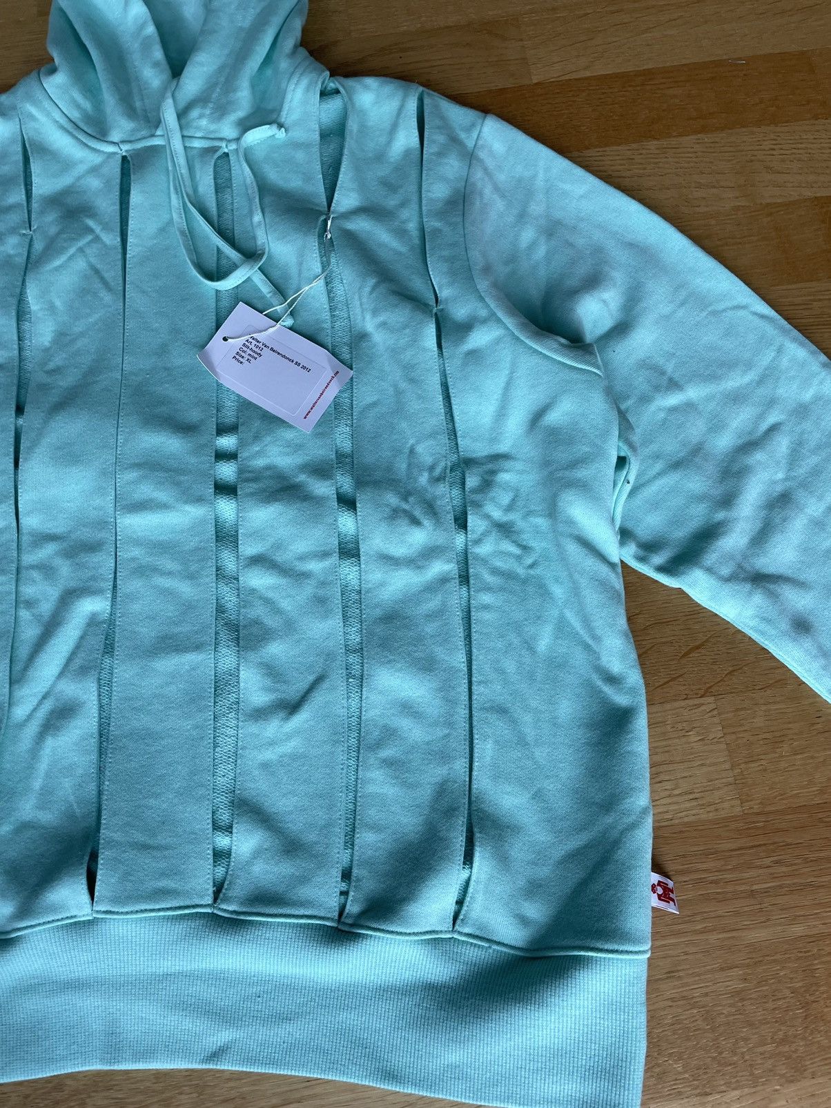 W&LT × Walter Van Beirendonck Otherworldly Panel/Slit Hoodie Size US XL / EU 56 / 4 - 13 Thumbnail