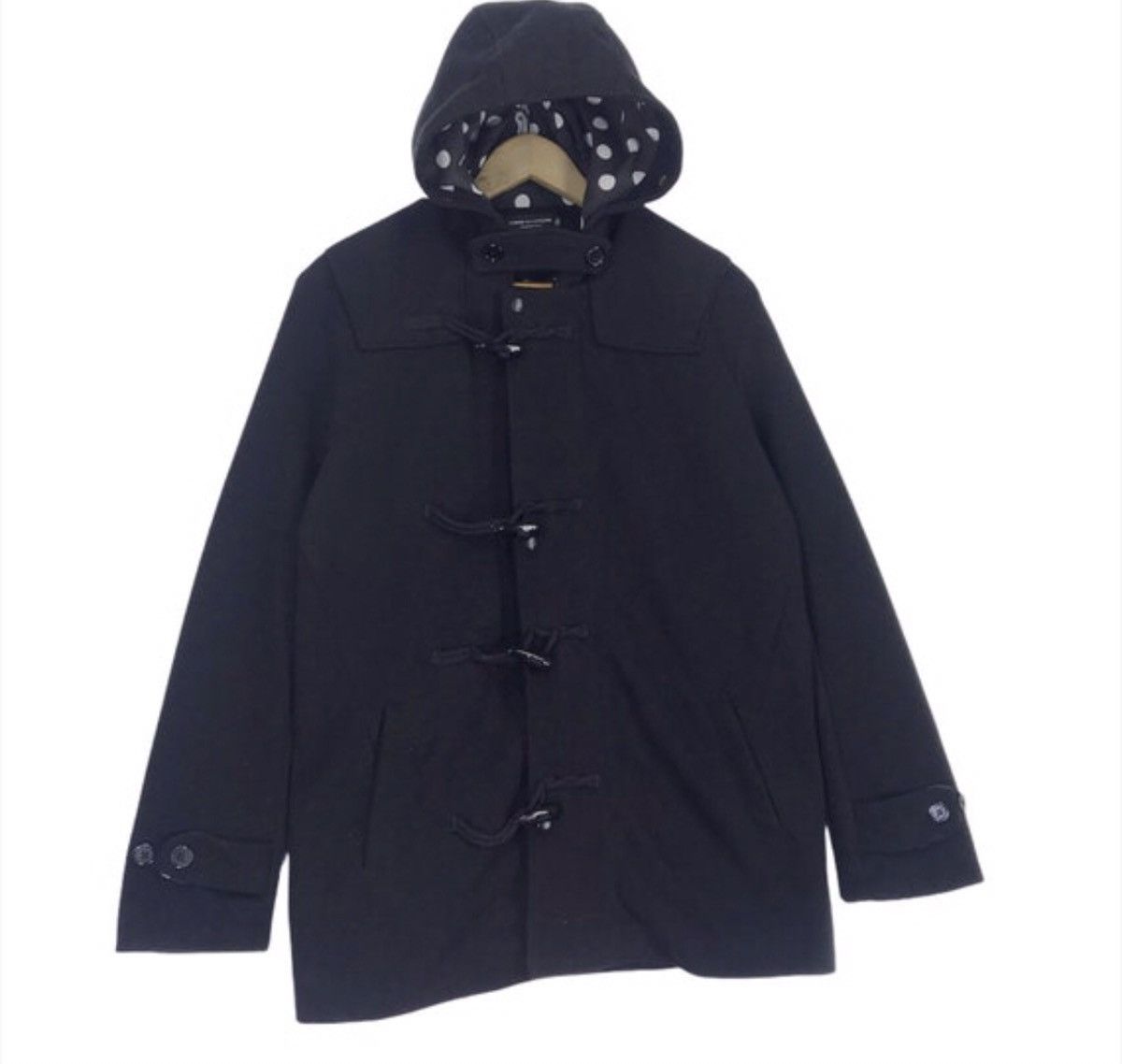 Comme des Garcons Homme Plus Polka Dot Duffle Coat