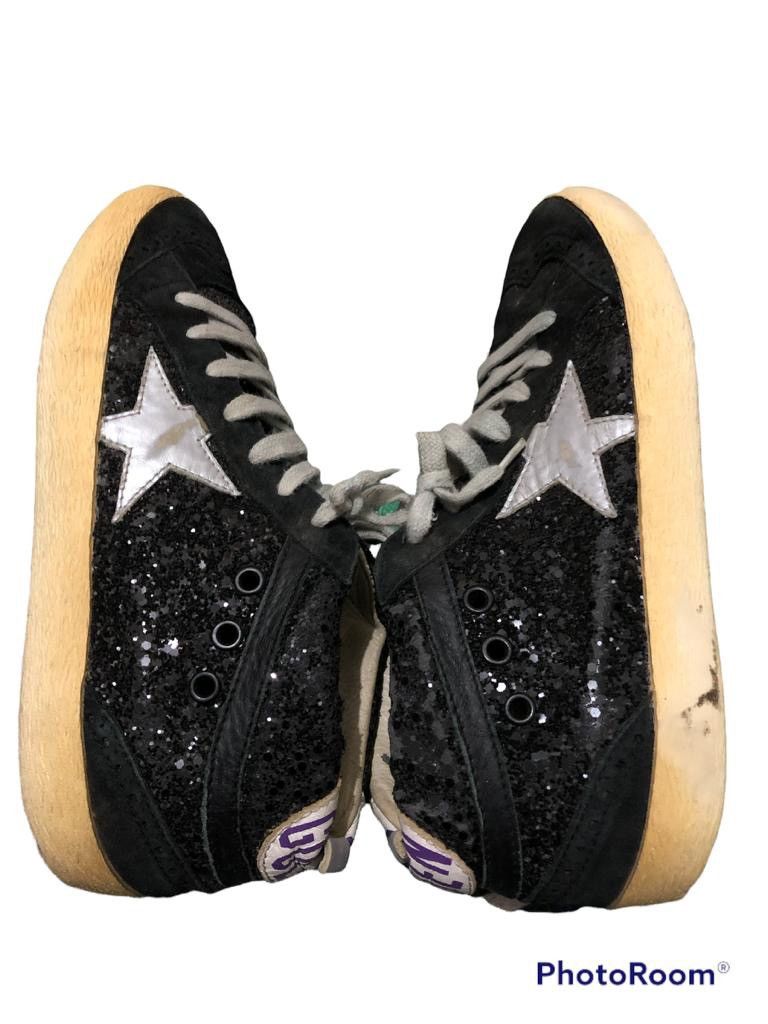 Golden Goose Vintage Hi-Cut MID/STAR GGDB. Size US 7 / EU 40 - 12 Thumbnail