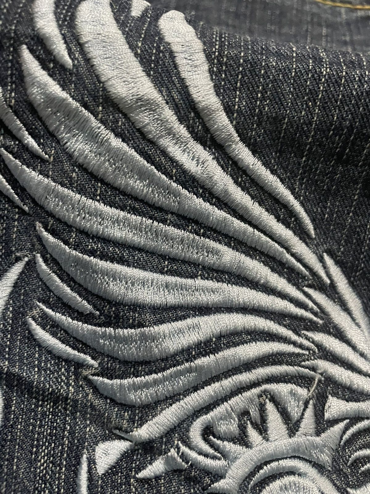 Japanese Brand Japanese Flying Phoenix Embroidered Yakuza Fashion Jeans Size US 32 / EU 48 - 8 Thumbnail