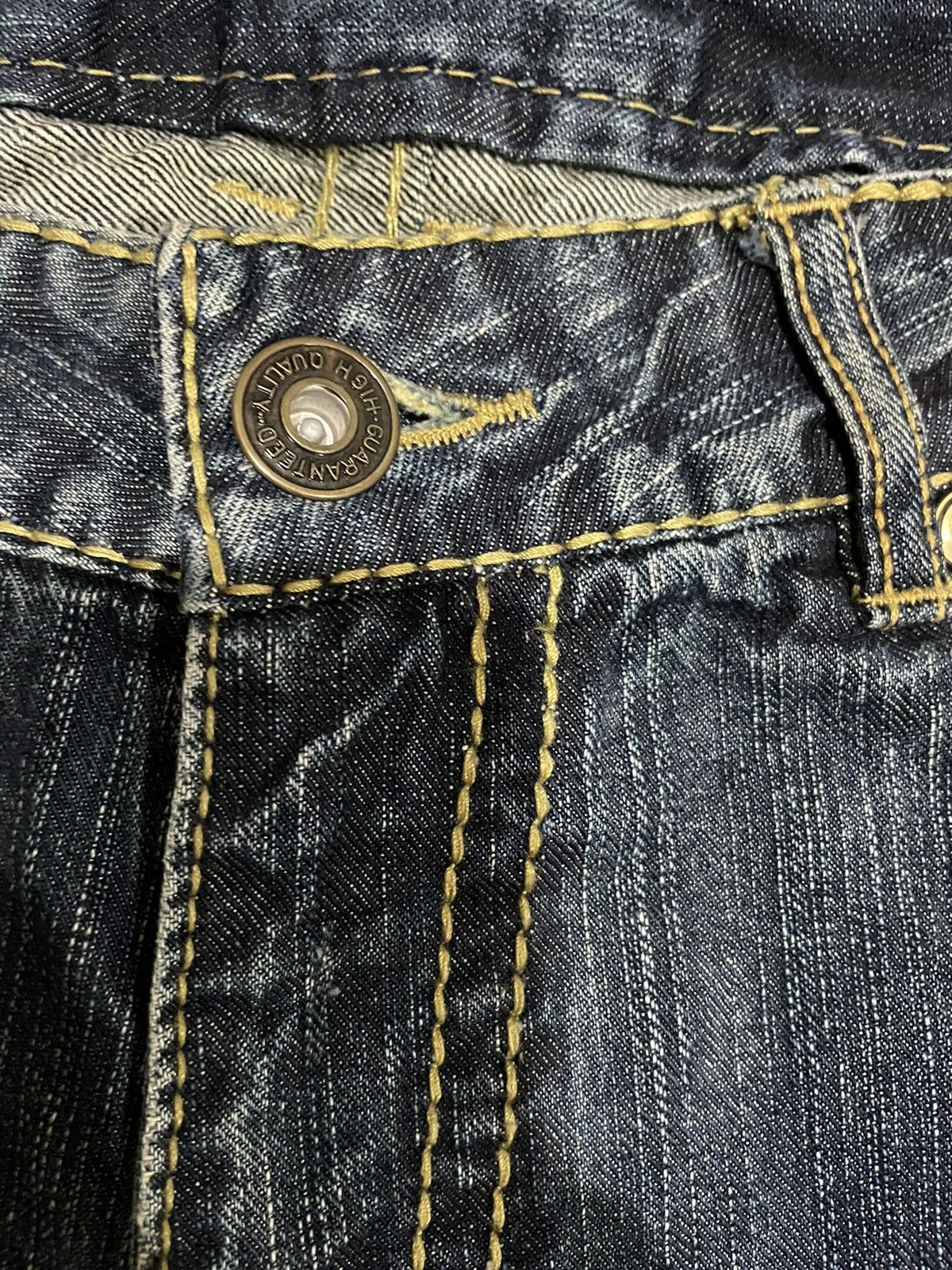 Japanese Brand Japanese Flying Phoenix Embroidered Yakuza Fashion Jeans Size US 32 / EU 48 - 11 Thumbnail