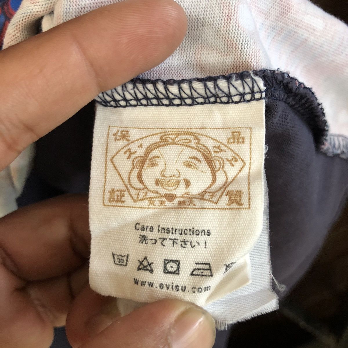 Evisu × Japanese Brand Vintage Evisu All-Over Print T-Shirt Size US M / EU 48-50 / 2 - 5 Thumbnail