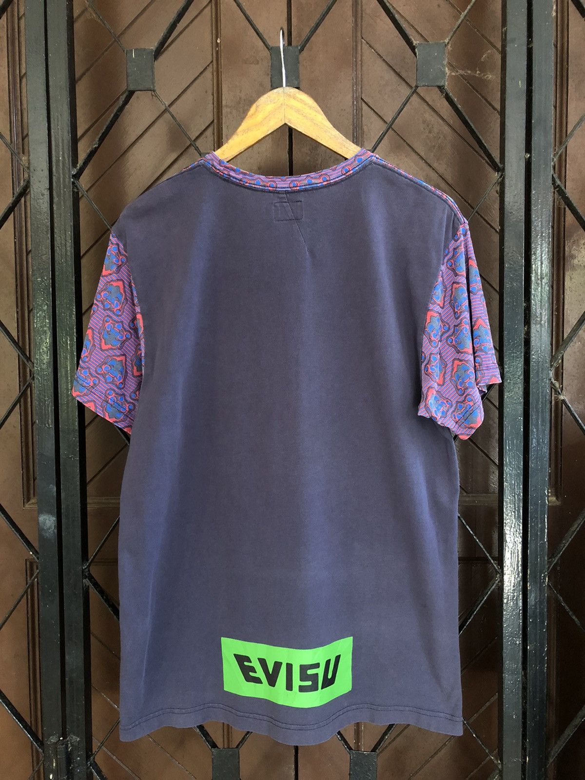 Evisu × Japanese Brand Vintage Evisu All-Over Print T-Shirt Size US M / EU 48-50 / 2 - 4 Thumbnail