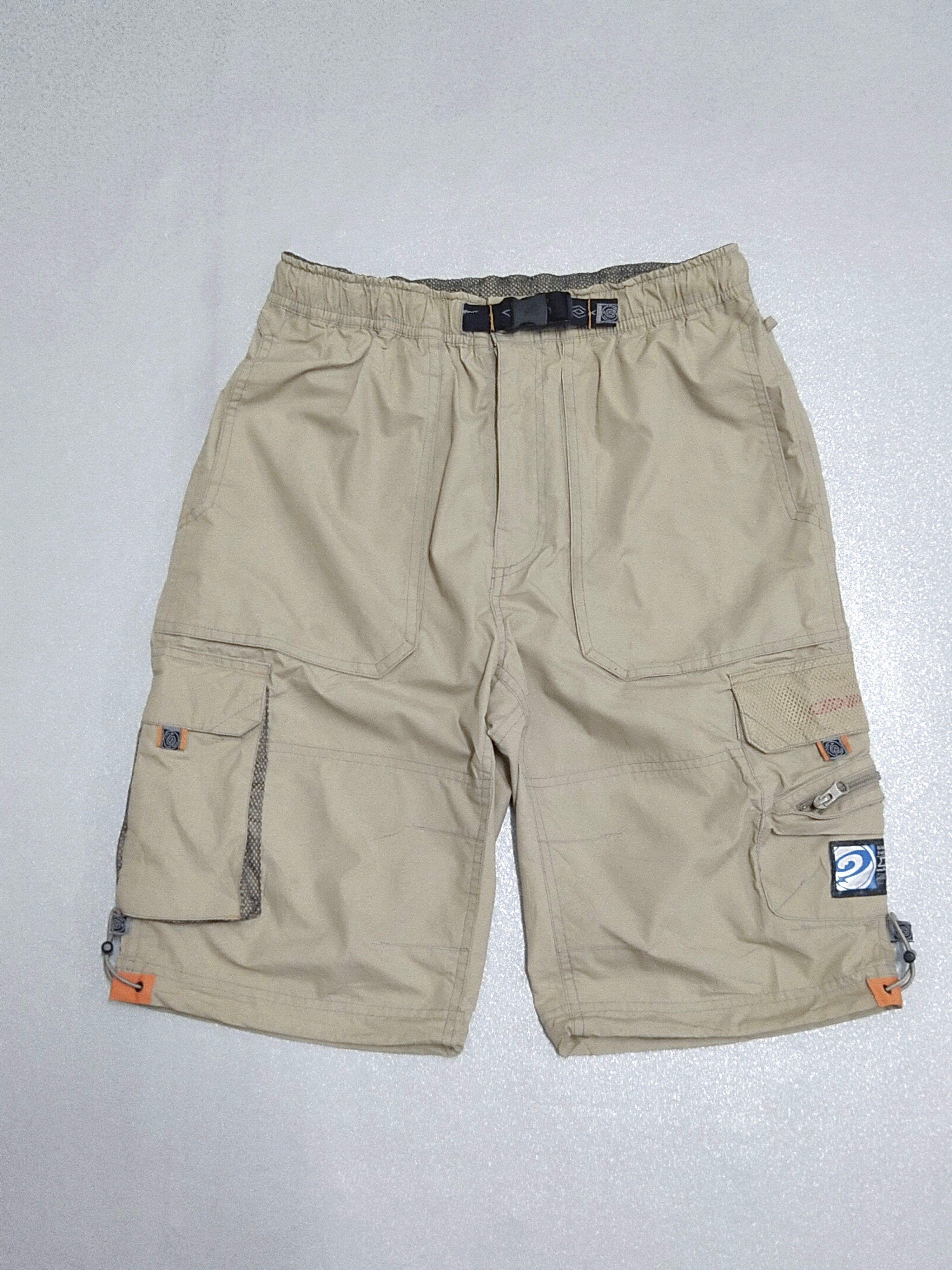 Vintage 🔥Vintage Piko Hawaiian 7 Pockets Nylon Short Pants | Grailed