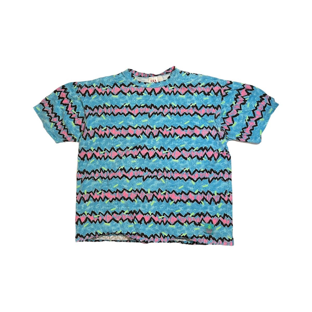 Stussy × USA Olympics × Vintage 90s USA Olympics Pattern Shirt Size US XL / EU 56 / 4 - 1 Thumbnail