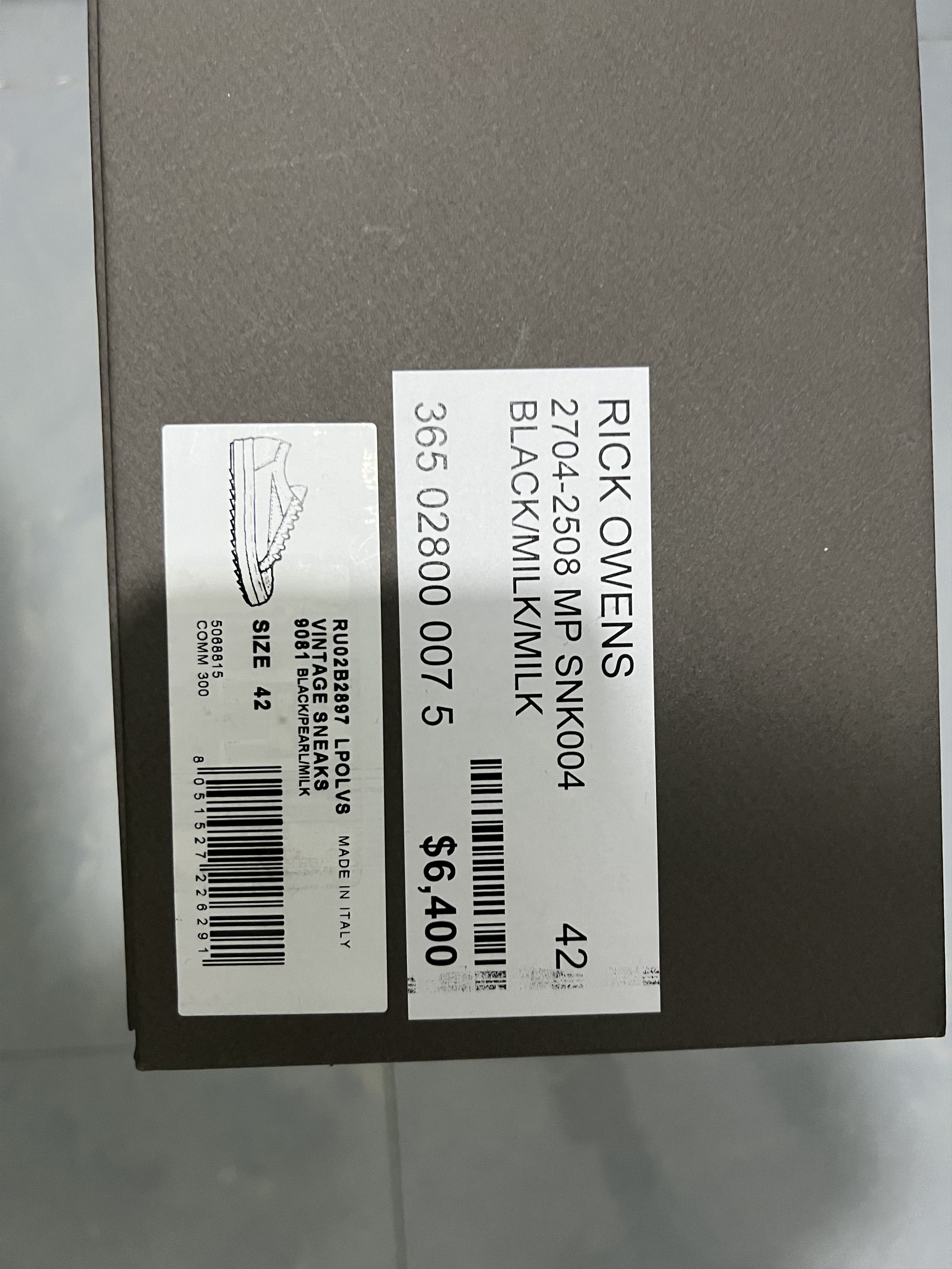 Rick Owens Rick Owens Vans Size US 9 / EU 42 - 5 Thumbnail