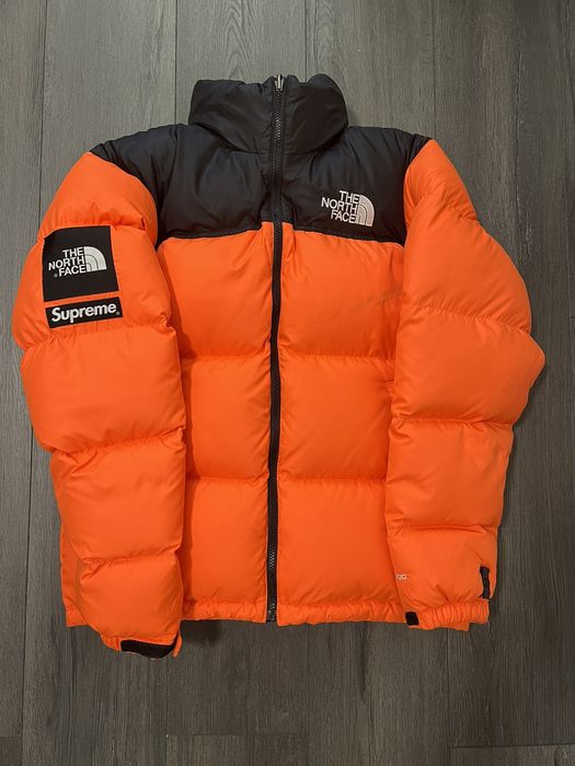 Supreme Supreme x The North Face Nuptse Power Orange | Grailed