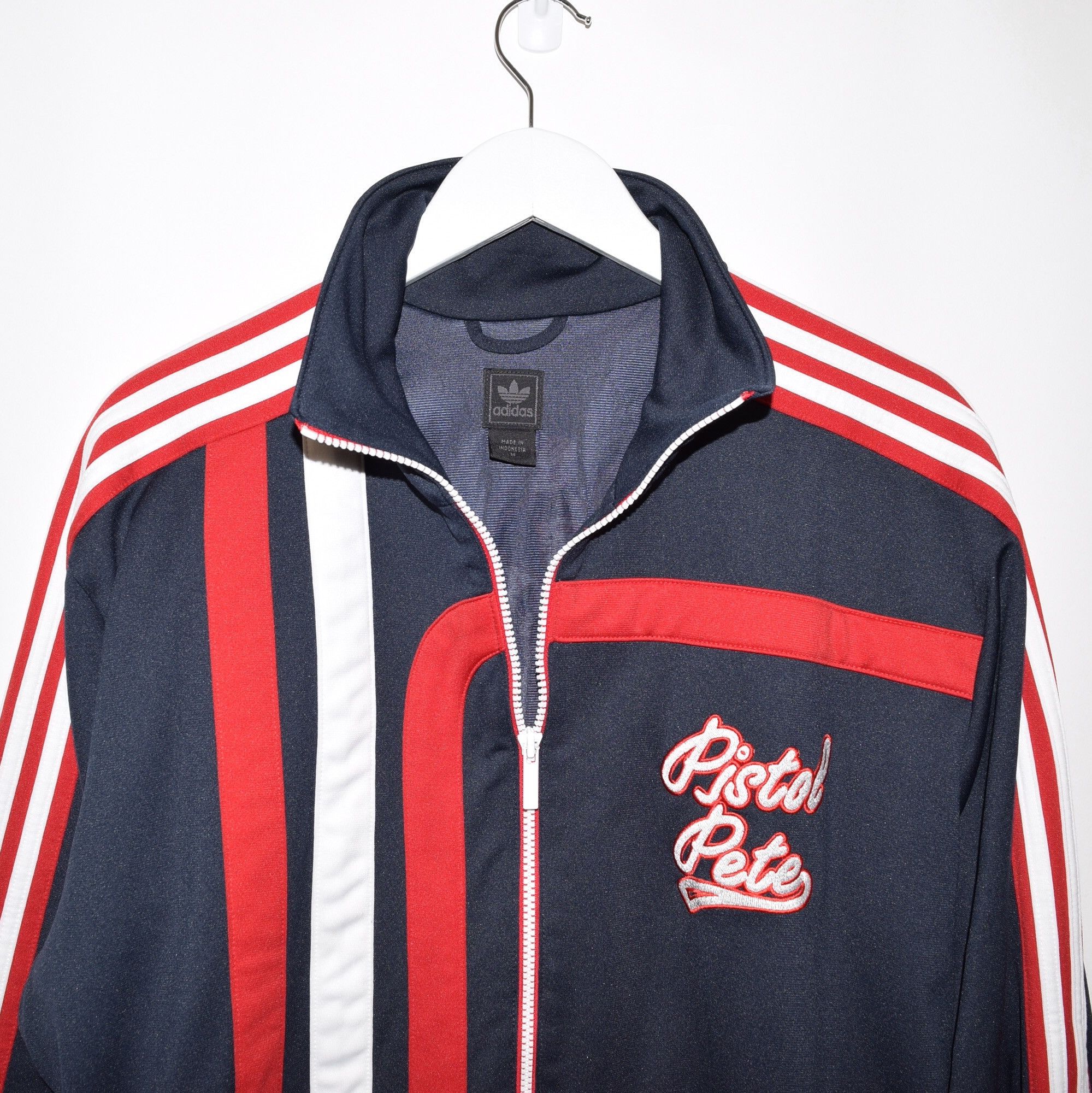 Rare good Vintage Adidas Pistol Pete Maravich Track Jacket XXL