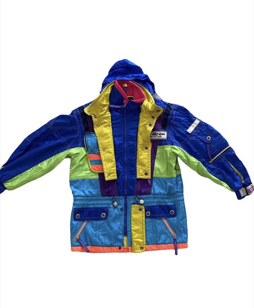 Japanese Brand × Sports Specialties Phenix Mountain Ski Multlicolur Pocket with Glove Bondage Size US L / EU 52-54 / 3 - 7 Thumbnail