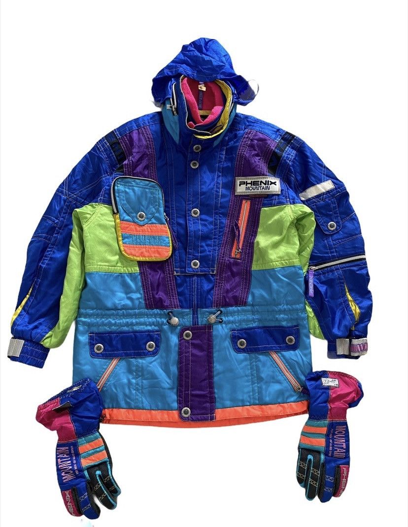Japanese Brand × Sports Specialties Phenix Mountain Ski Multlicolur Pocket with Glove Bondage Size US L / EU 52-54 / 3 - 1 Thumbnail