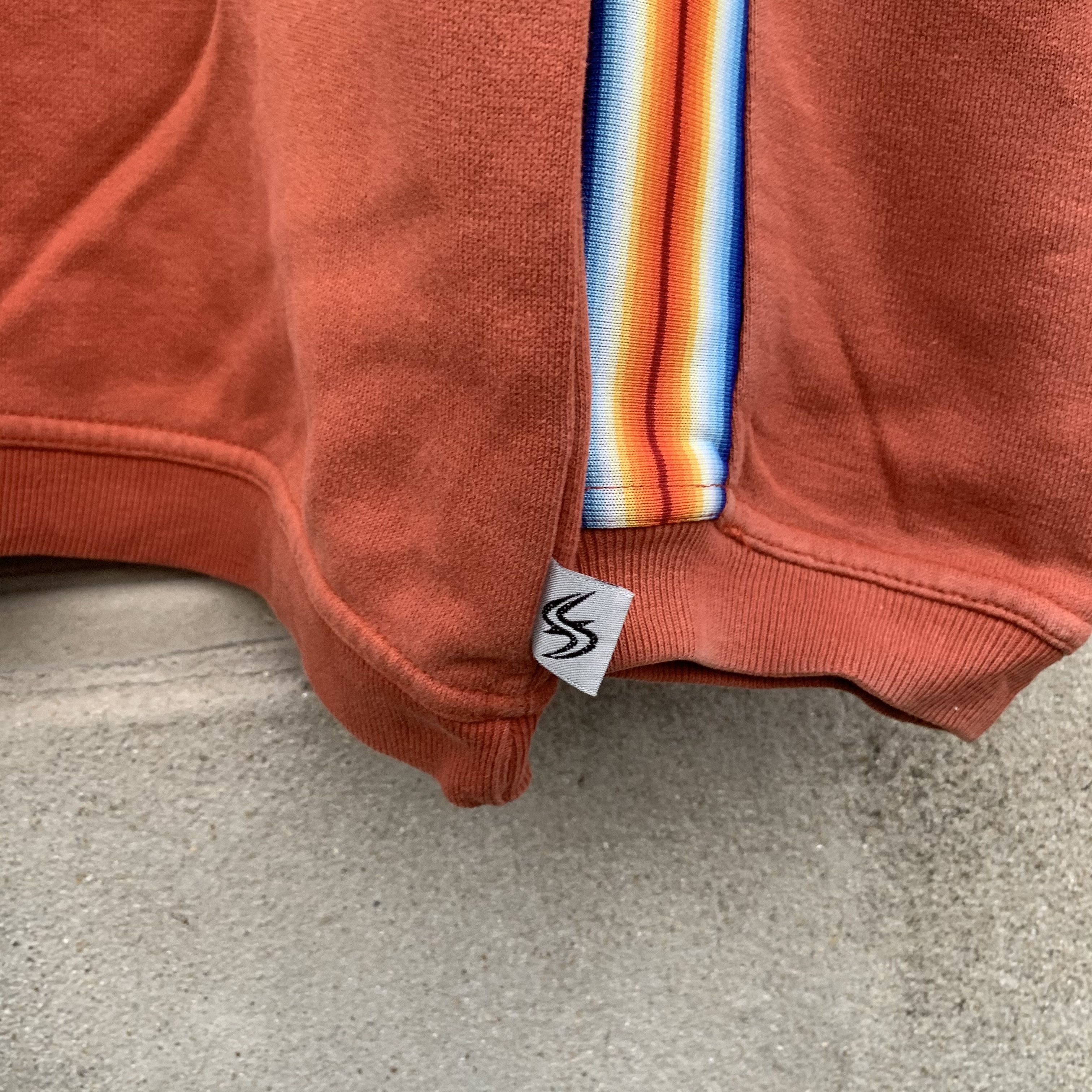 Rainbow Vintage Nev Surfboard Surf Style Rainbow Striped Pullover Size US L / EU 52-54 / 3 - 4 Thumbnail