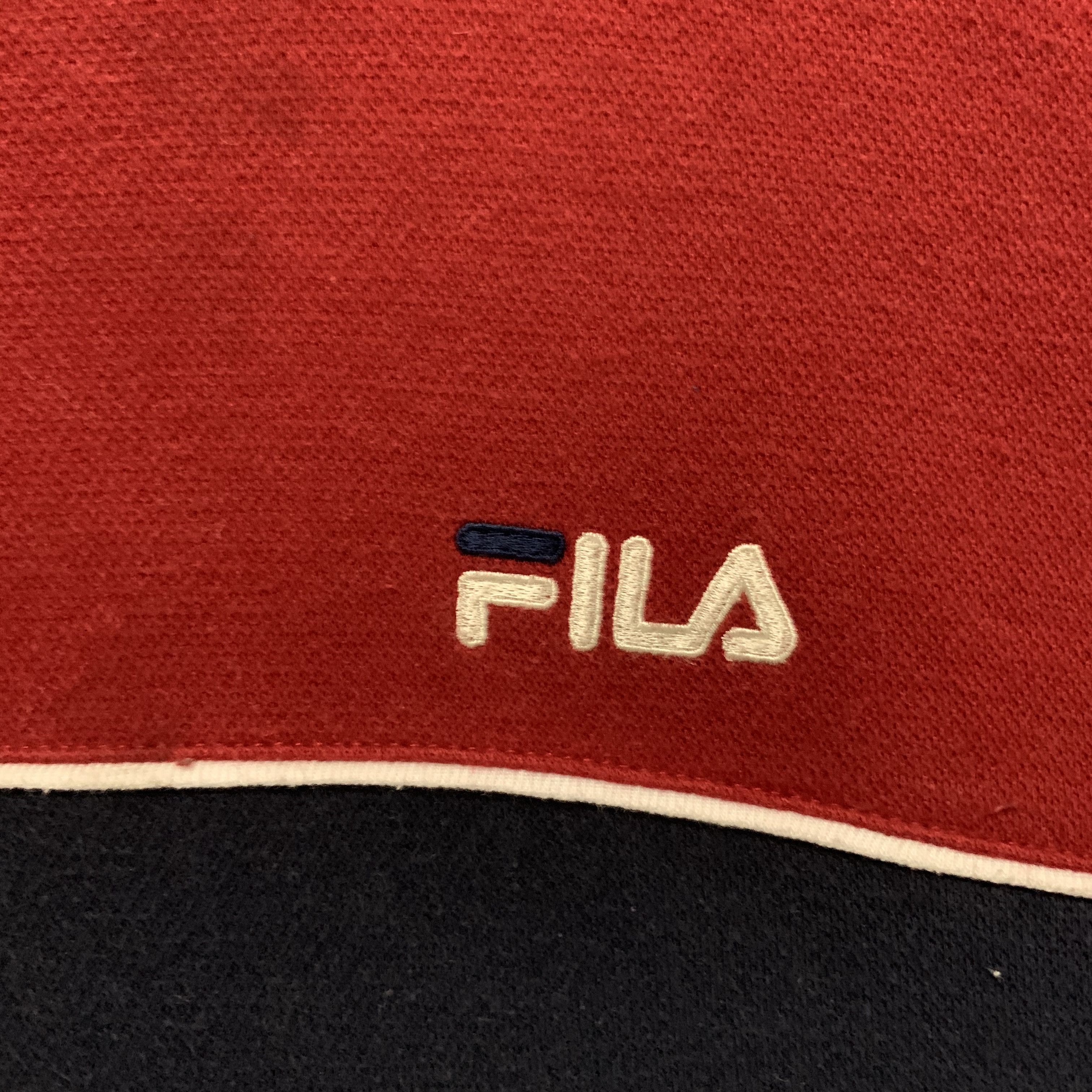 Fila 🔥SEND OFFERS🔥 Vintage Fila Embroidery Crewneck Sweatshirt Size US L / EU 52-54 / 3 - 5 Thumbnail