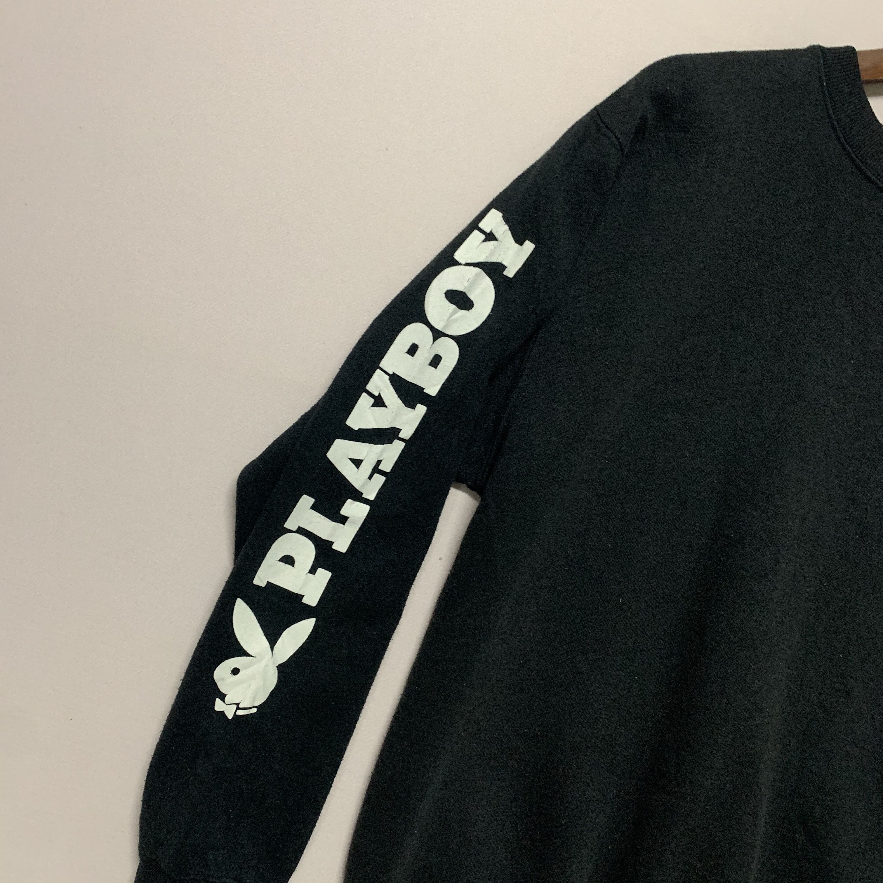 Playboy Vintage Playboy Big Logo Embroidery Crewneck Sweater Size US M / EU 48-50 / 2 - 3 Thumbnail
