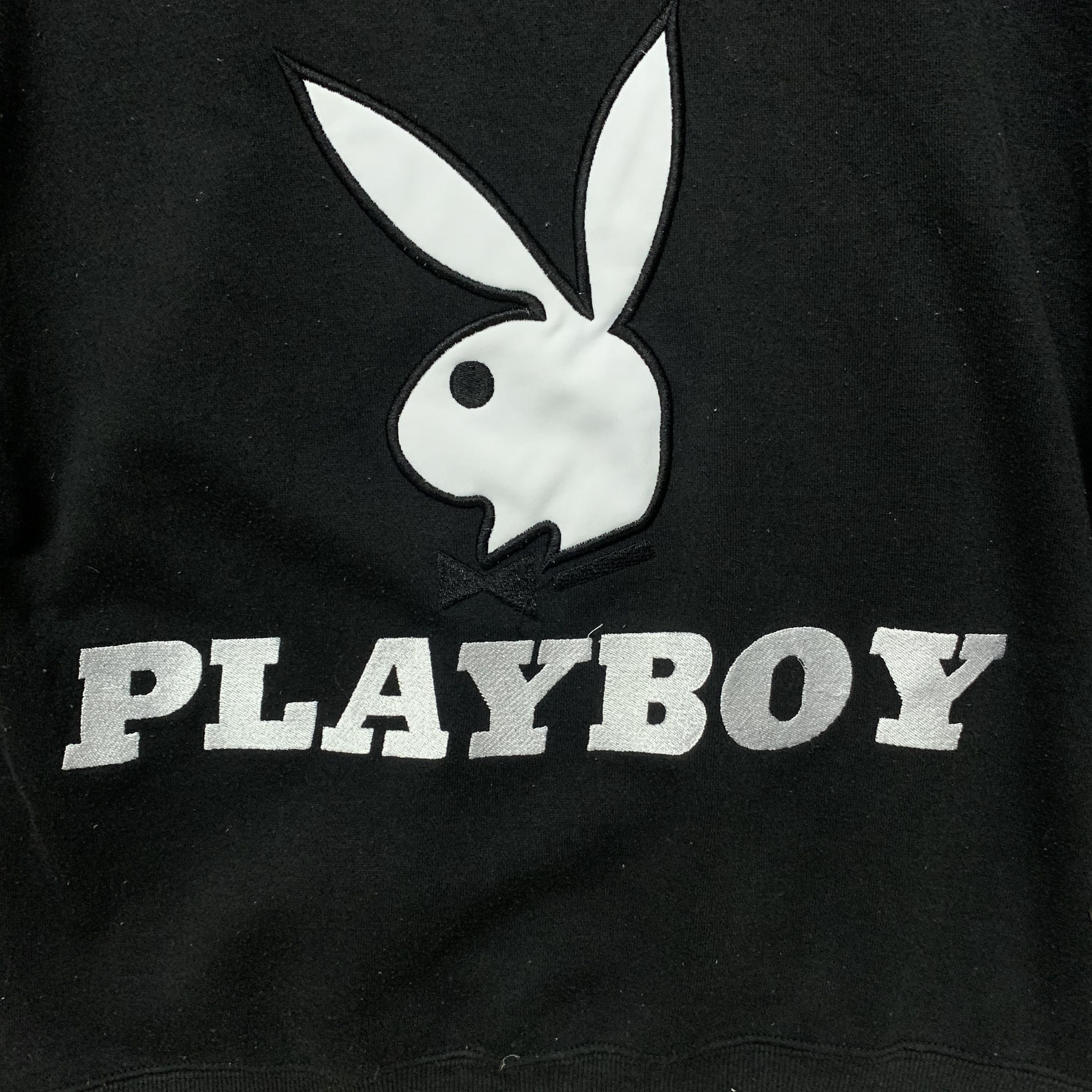 Playboy Vintage Playboy Big Logo Embroidery Crewneck Sweater Size US M / EU 48-50 / 2 - 8 Thumbnail