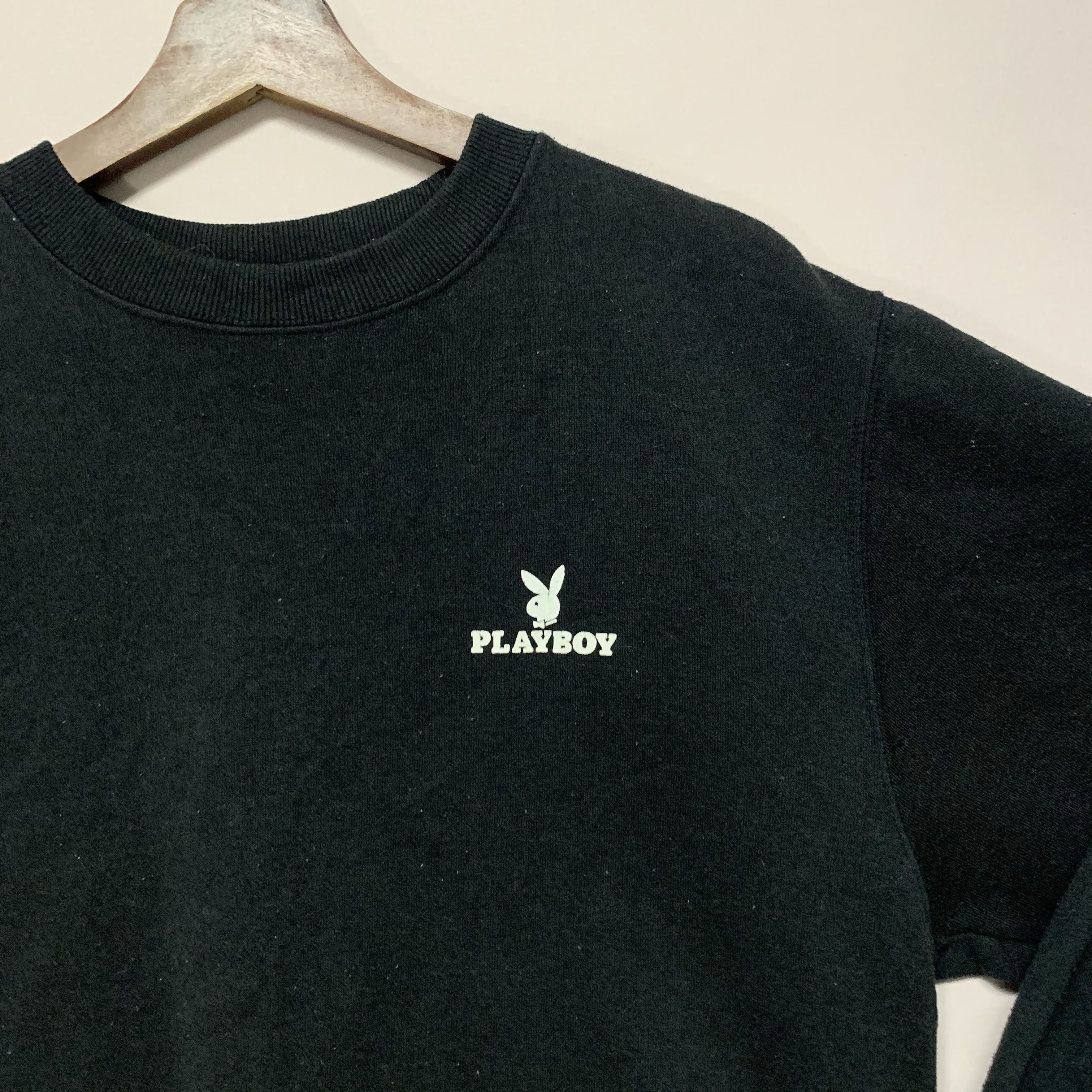 Playboy Vintage Playboy Big Logo Embroidery Crewneck Sweater Size US M / EU 48-50 / 2 - 4 Thumbnail