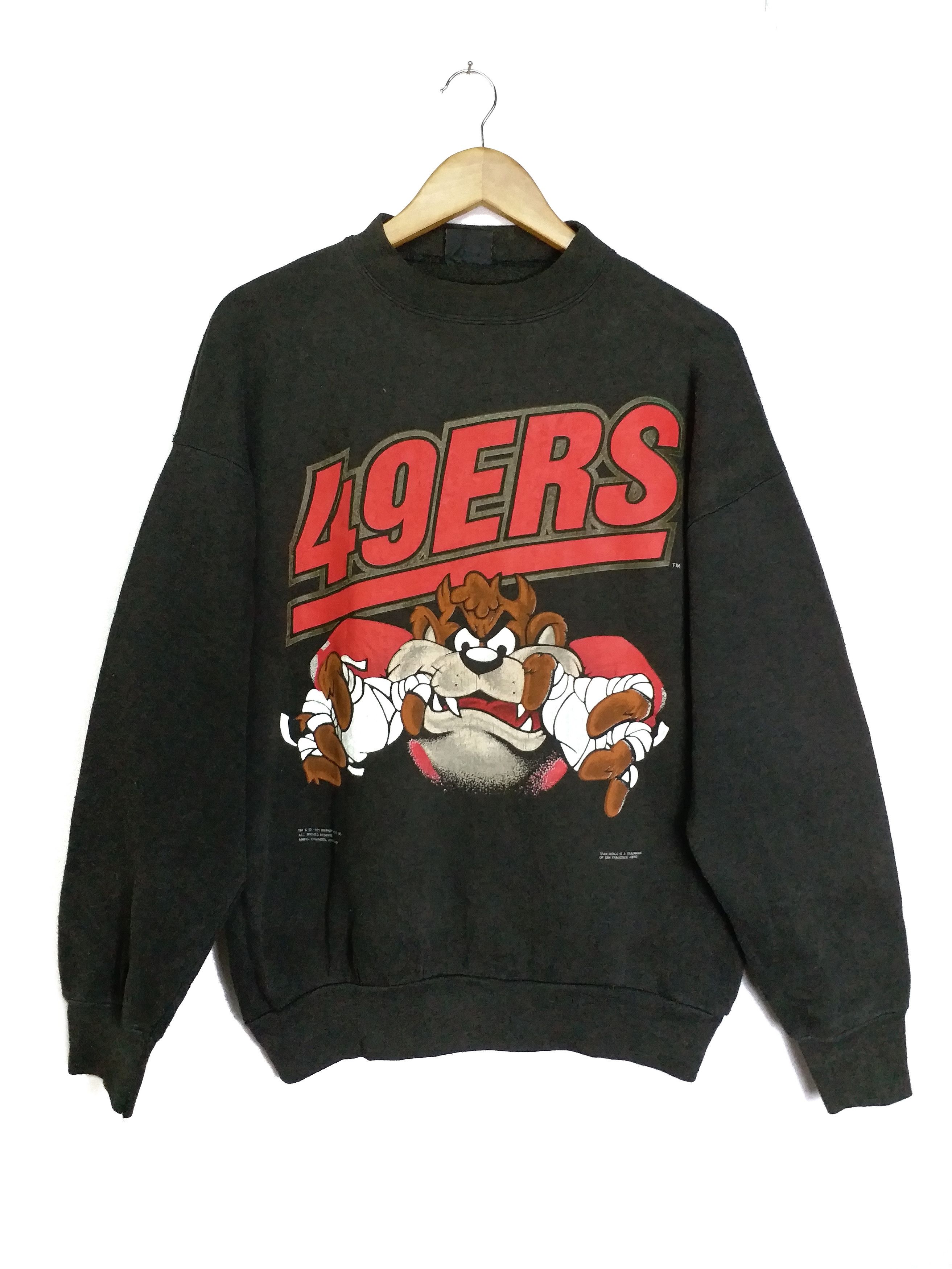 NFL ❌SALE💥90's TAZMANIA San Francisco 49ers Made USA Size US M / EU 48-50 / 2 - 1 Thumbnail