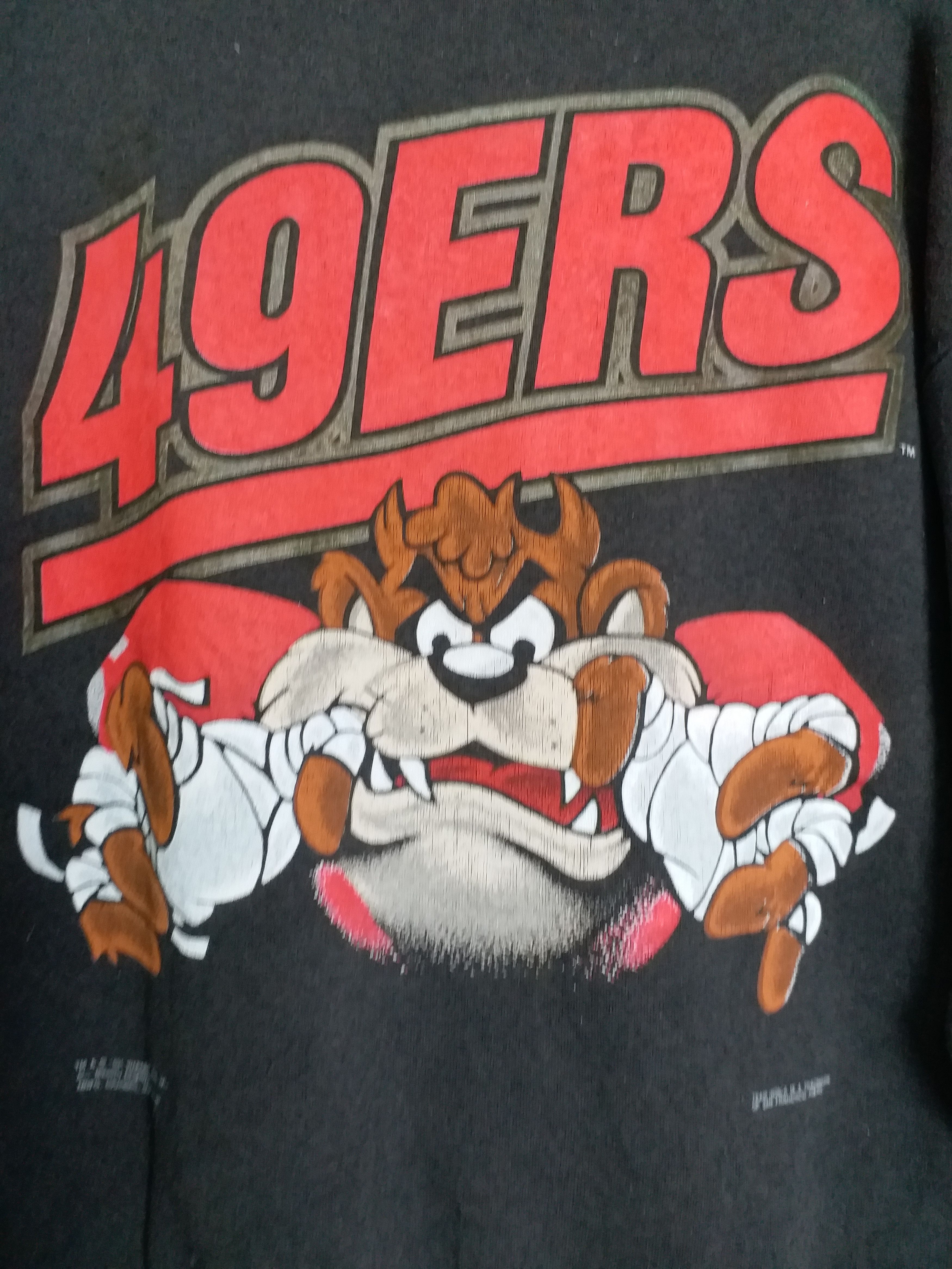 NFL ❌SALE💥90's TAZMANIA San Francisco 49ers Made USA Size US M / EU 48-50 / 2 - 4 Thumbnail