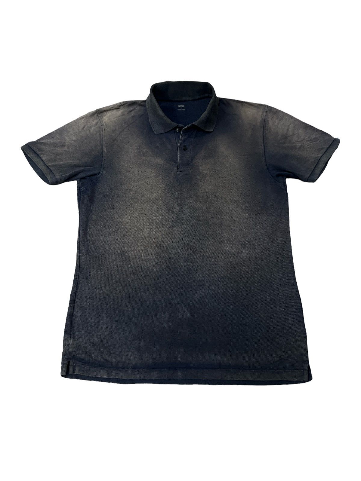 UNIQLO FUN FADED POLO TEE