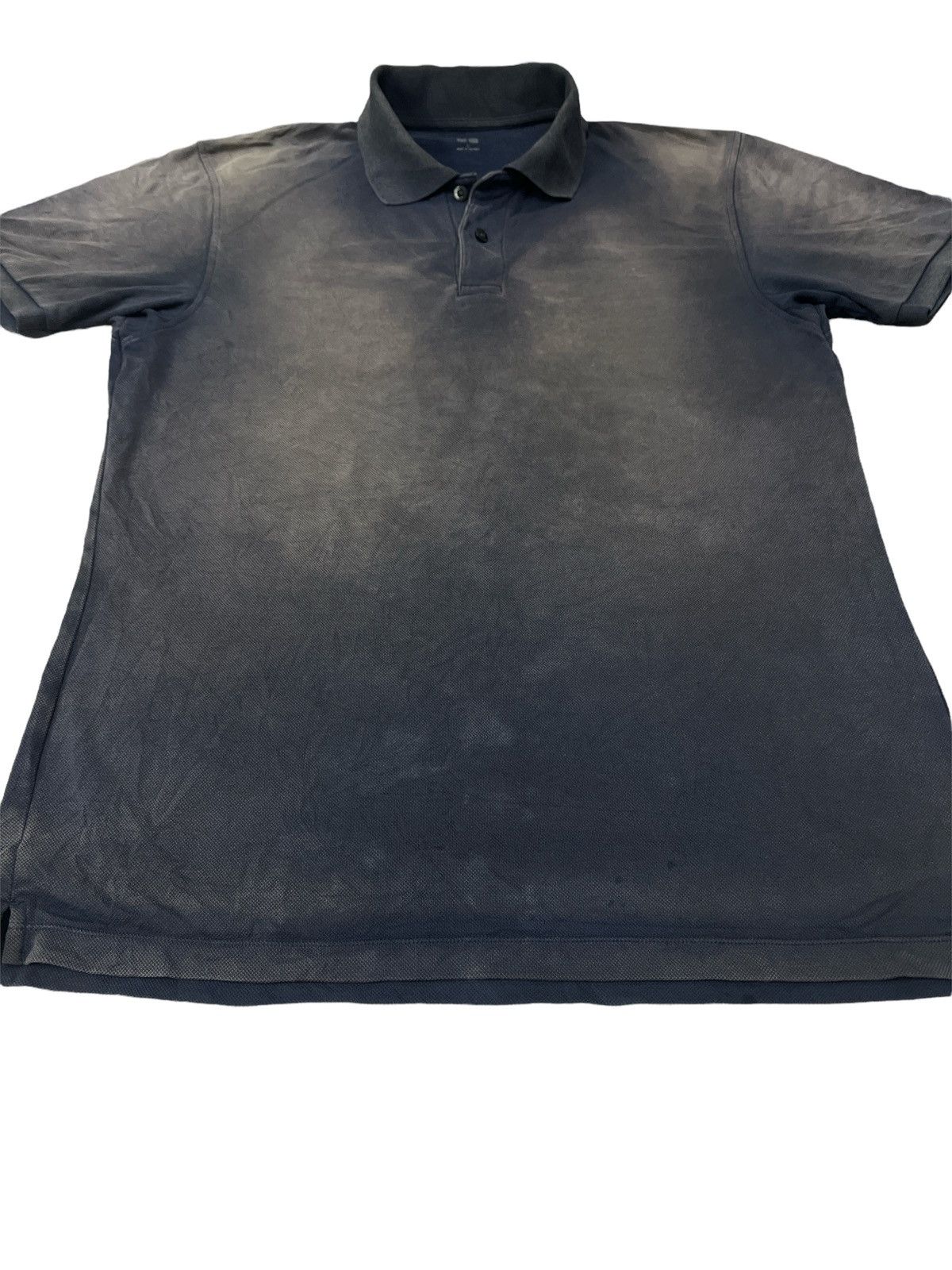 UNIQLO FUN FADED POLO TEE