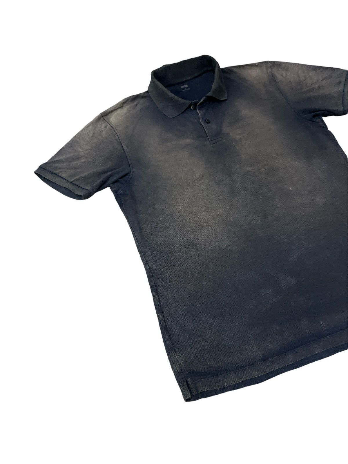 UNIQLO FUN FADED POLO TEE
