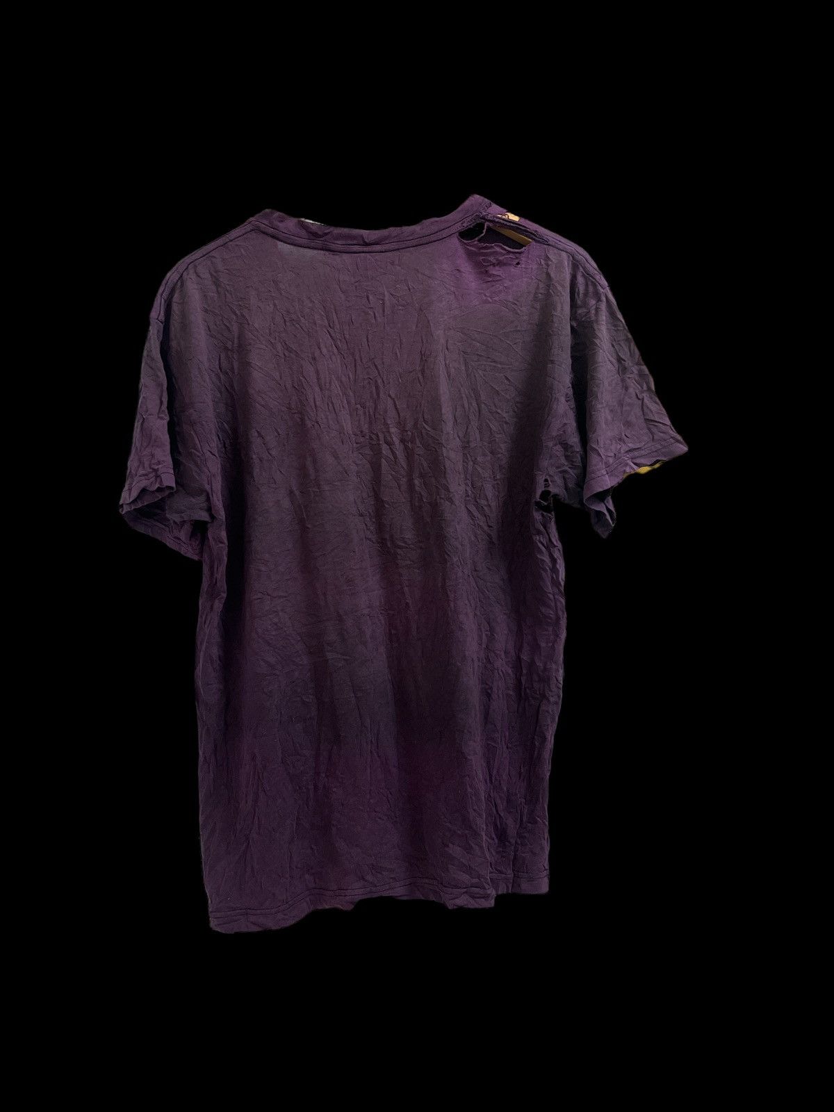 Playboy VINTAGE THRASHED PURPLE PLAYBOY ERD GRUNGE TSHIRT Size US M / EU 48-50 / 2 - 5 Thumbnail