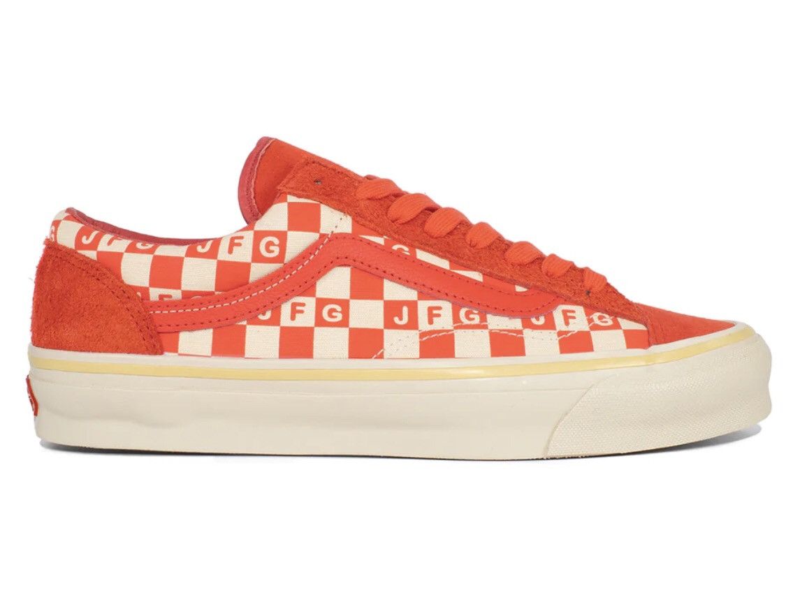 Joe Freshgoods JFG Joe Fresh Goods Vans OG Style 36 Honeymoon Stage Red 10 Size US 10 / EU 43 - 4 Thumbnail