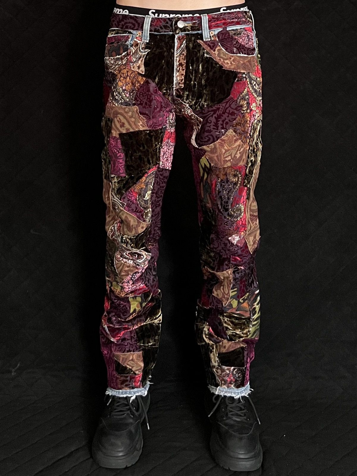 Custom × Levi's × Vintage new generation patchwork denim | Grailed