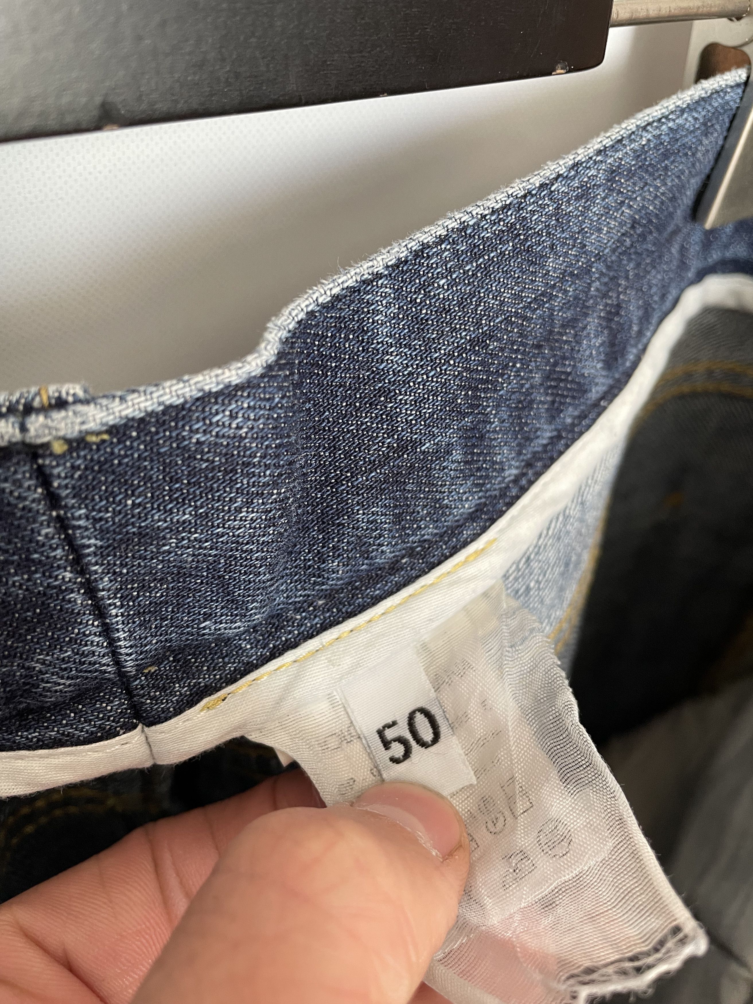 Dolce & Gabbana Dolce & Gabbana Size 50 Blue Fade & Holes Size US 31 - 8 Thumbnail