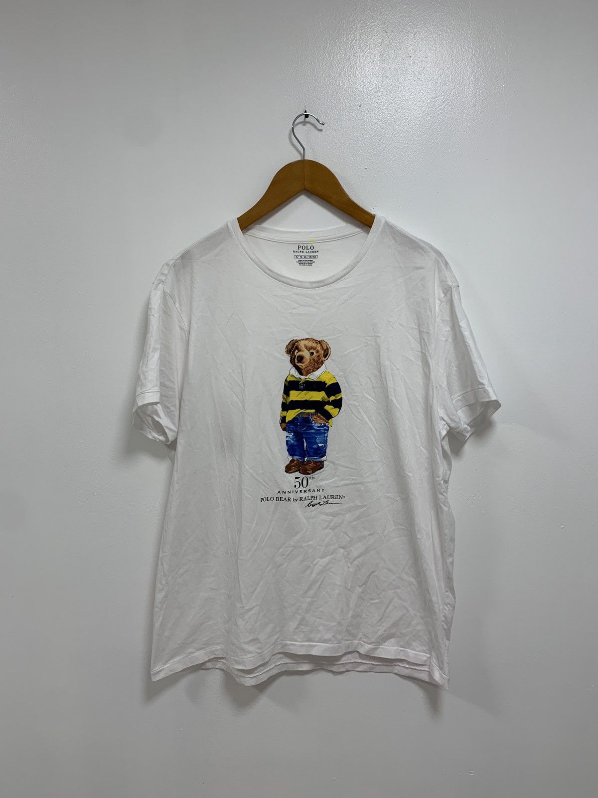 50th anniversary polo bear tee online