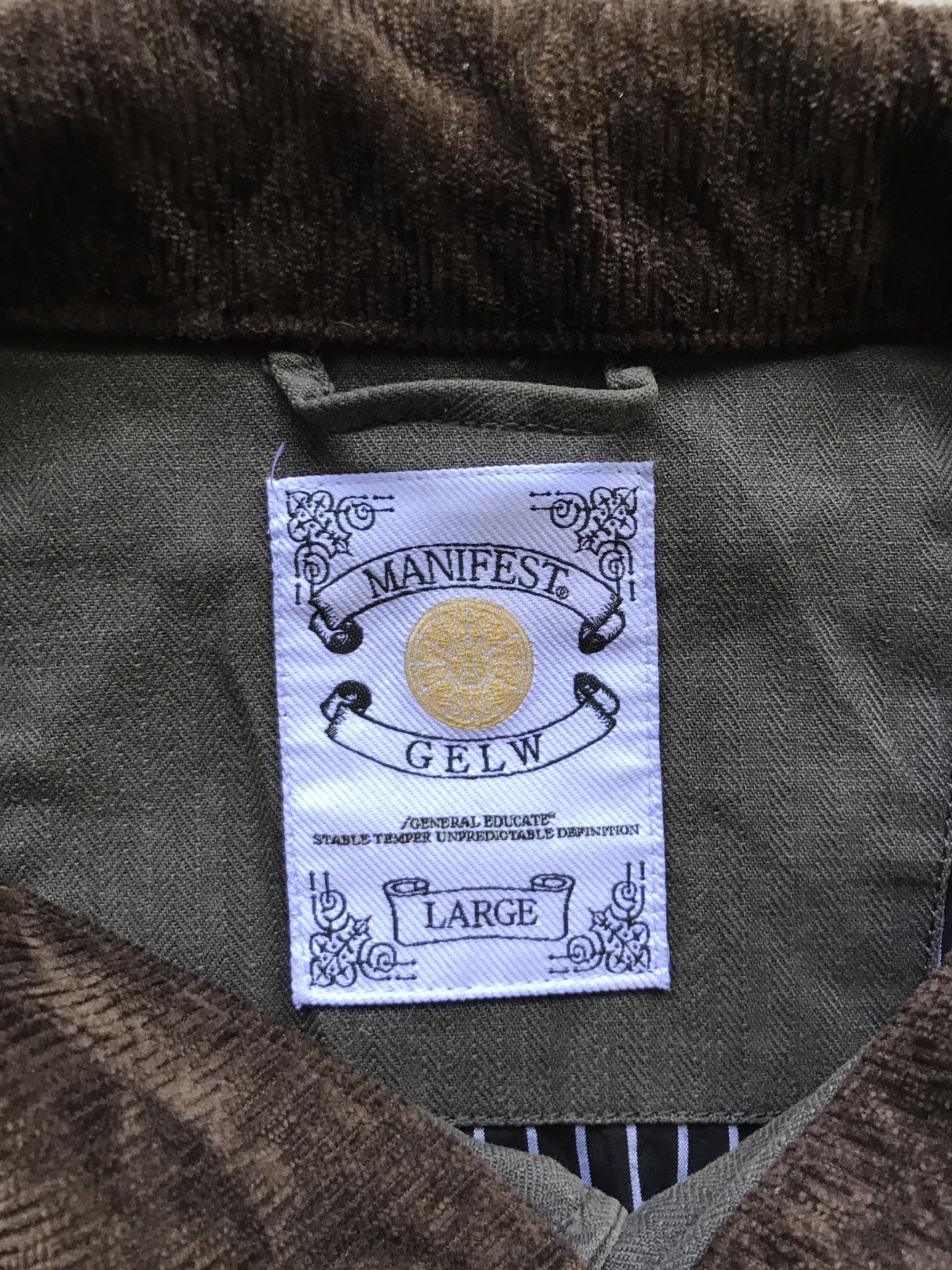Japanese Brand J14 - Manifest GELW Japan Harrington Style 3 Tones Jacket Size US M / EU 48-50 / 2 - 6 Thumbnail