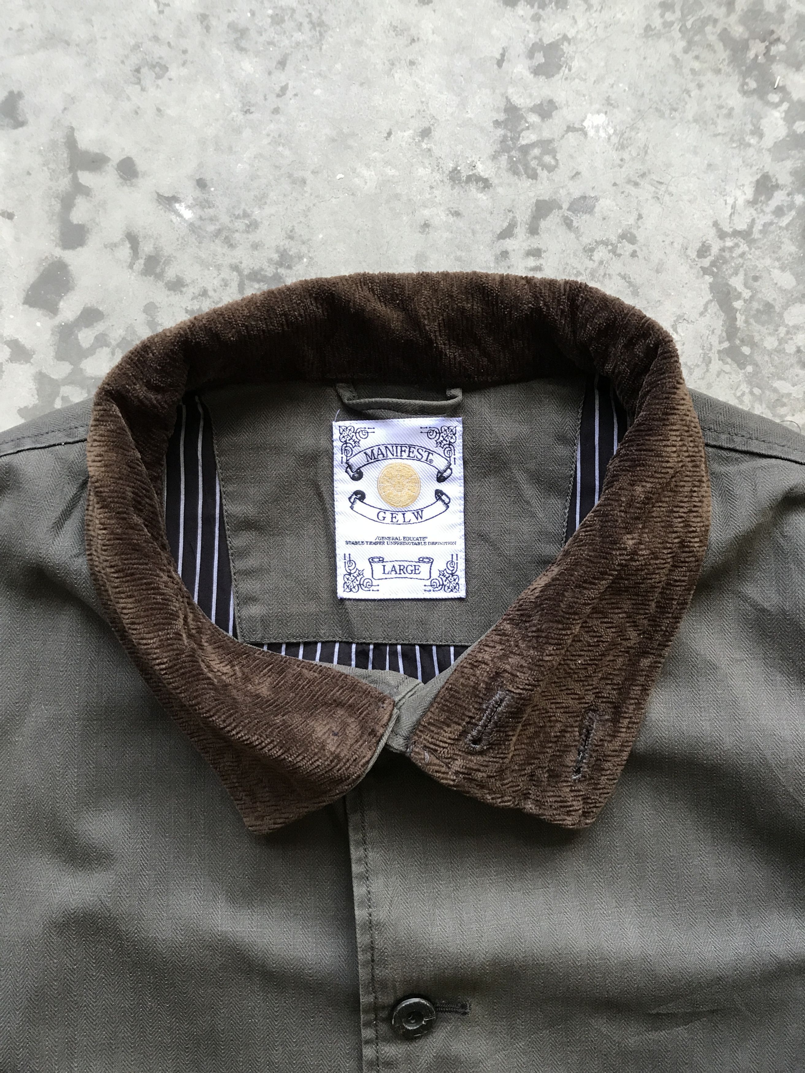 Japanese Brand J14 - Manifest GELW Japan Harrington Style 3 Tones Jacket Size US M / EU 48-50 / 2 - 7 Thumbnail